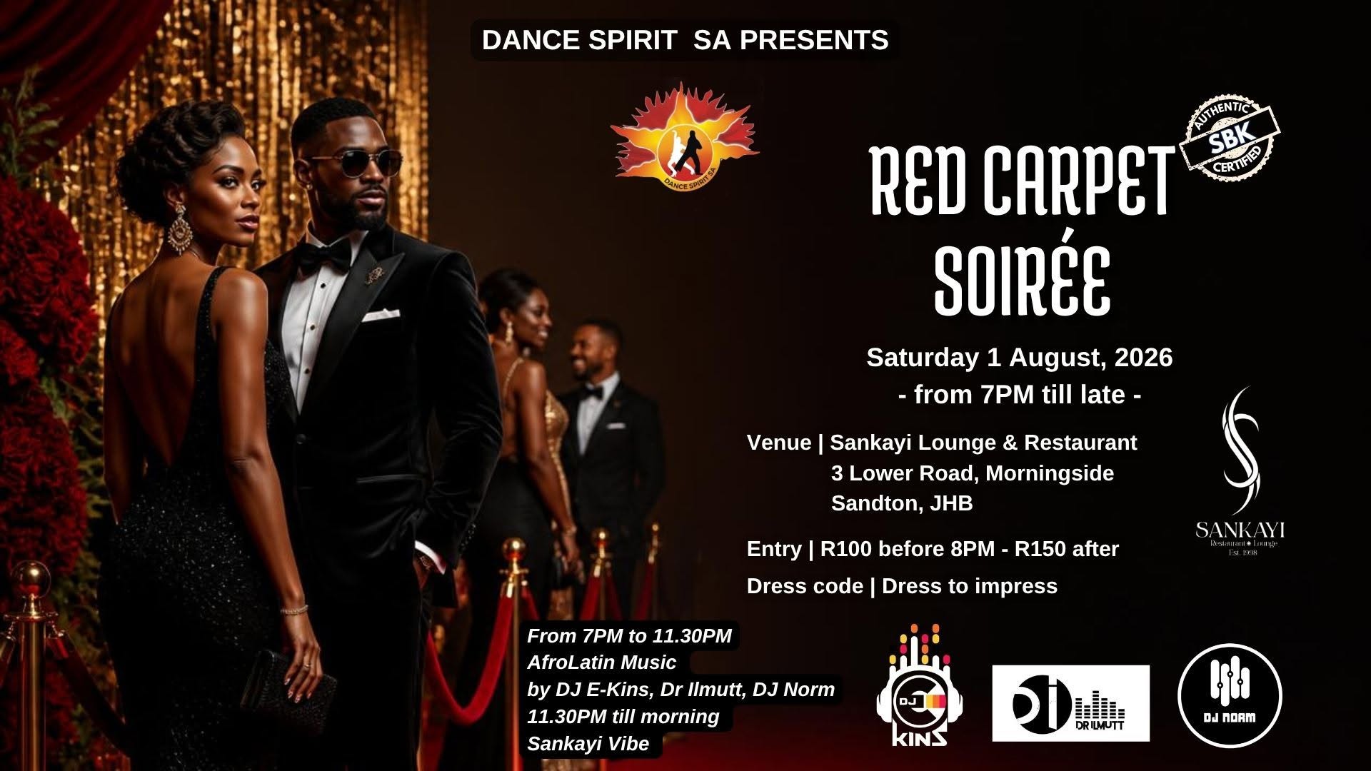 RED CARPET SOIRÉE - DS SBK Party