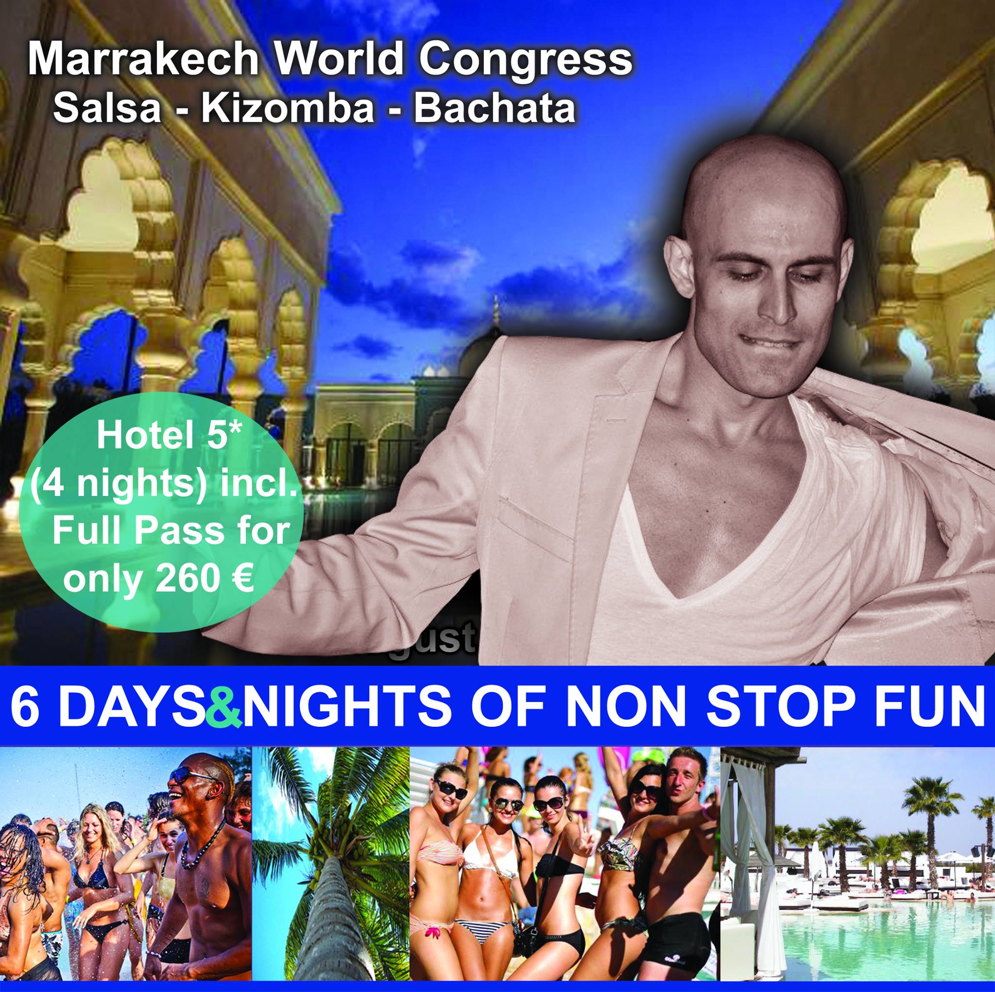 Travel with Volkan to Marrakech Salsa Congress