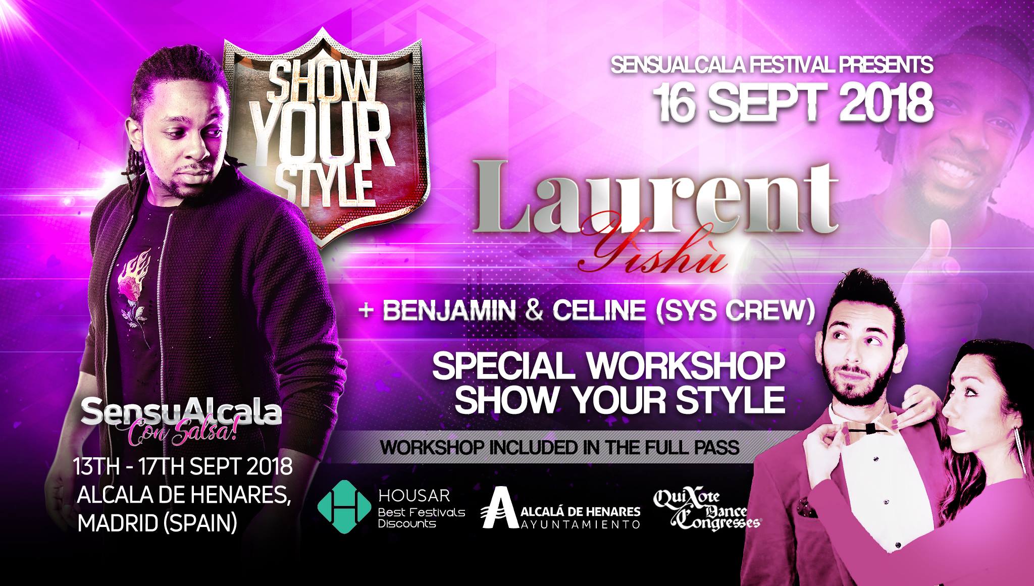 SYS (Show Your Style) in SensuAlcalá con Salsa!