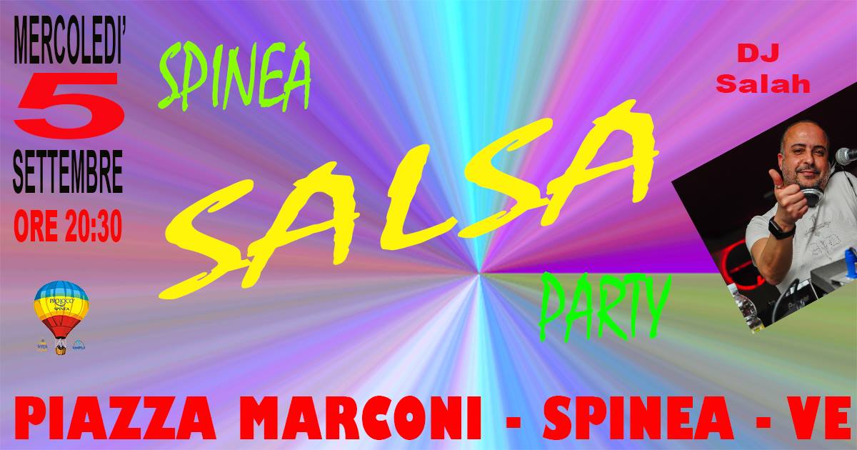 Spinea Salsa Party - 5 Settembre Piazza Marconi