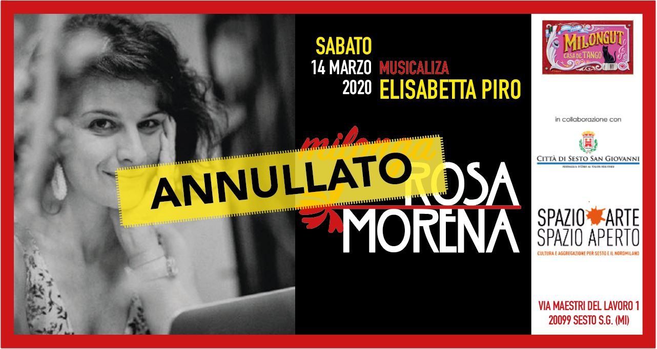 Rosa Morena A N N U L L A T O musicaliza Elisabetta Piro
