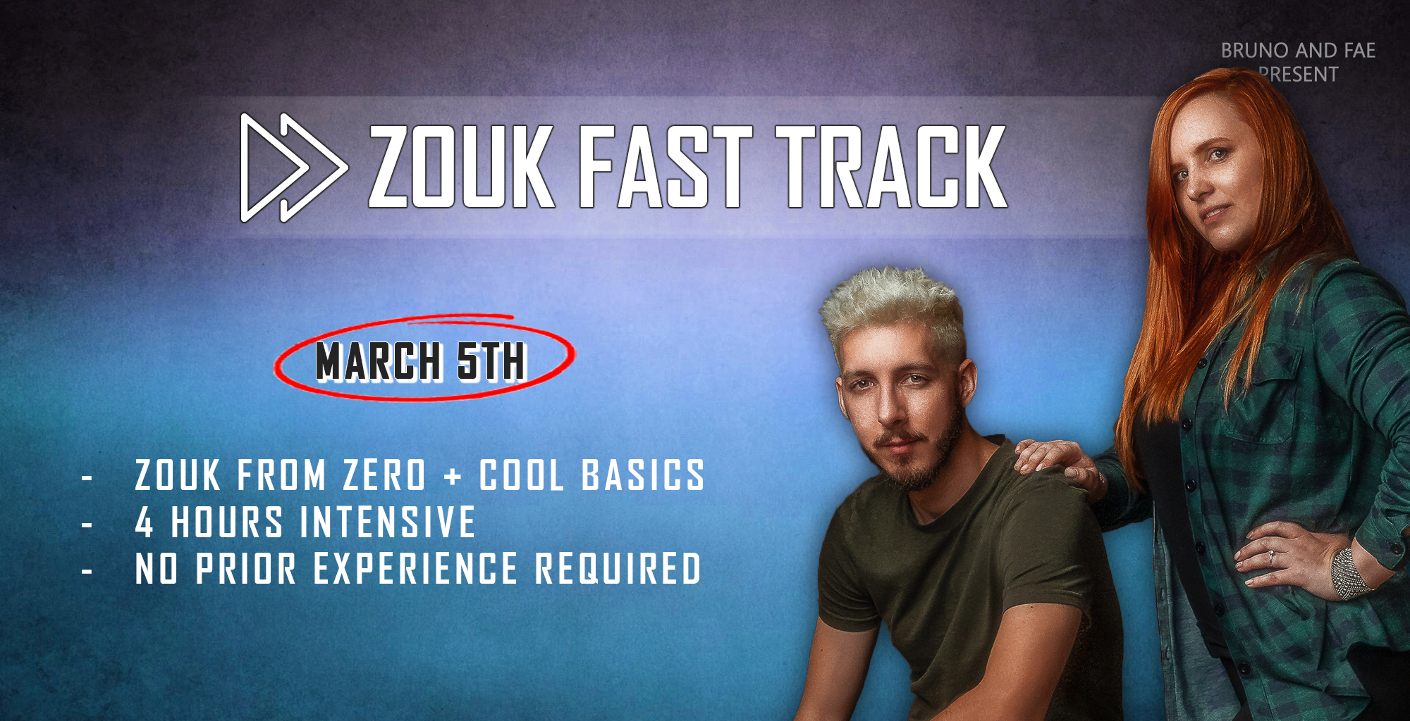 Zouk From ZERO + Cool Basics INTENSIVE