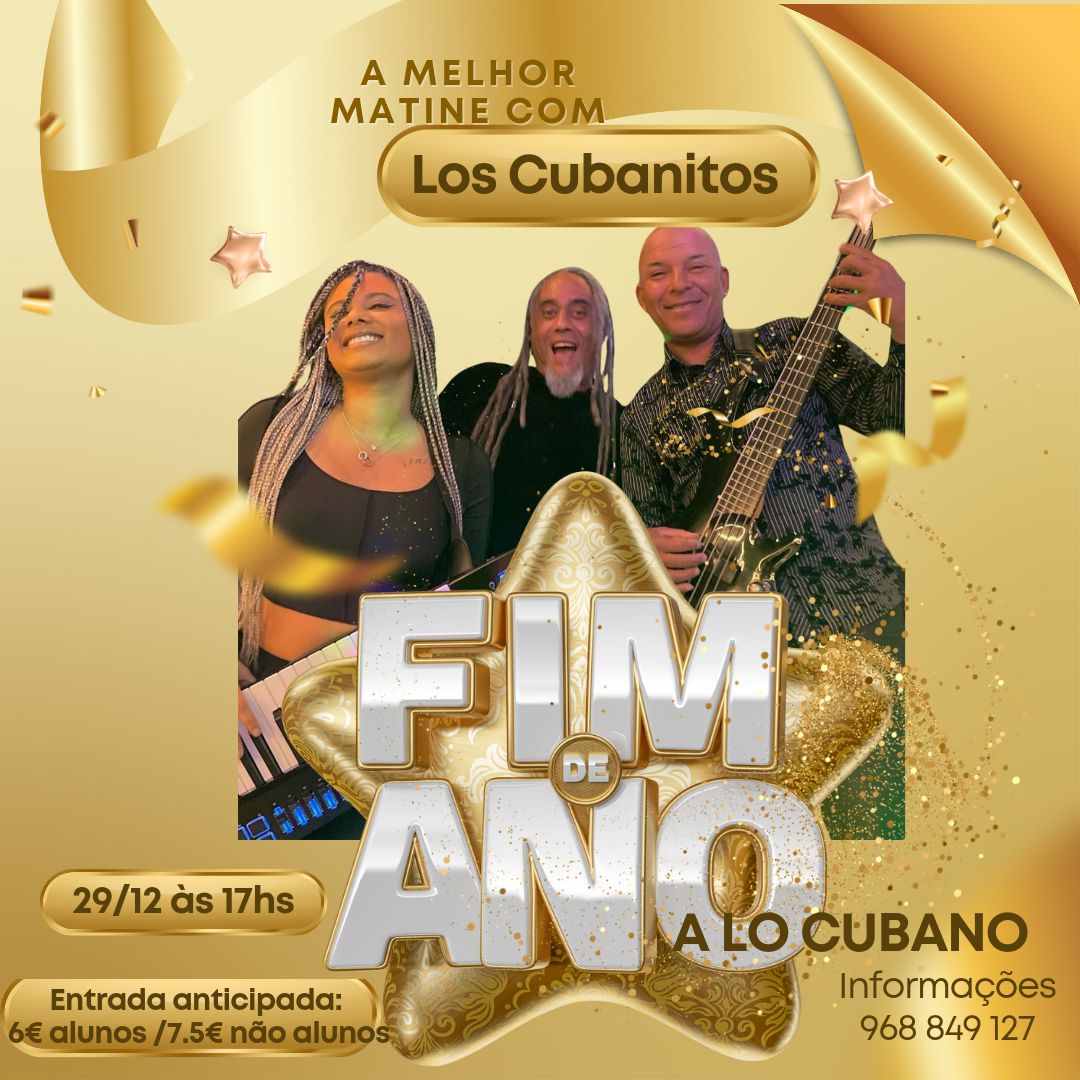 🎉🍾Festa Fim do Ano "A lo Cubano" • Los Cubanitos"🍾🎉 . . 2025