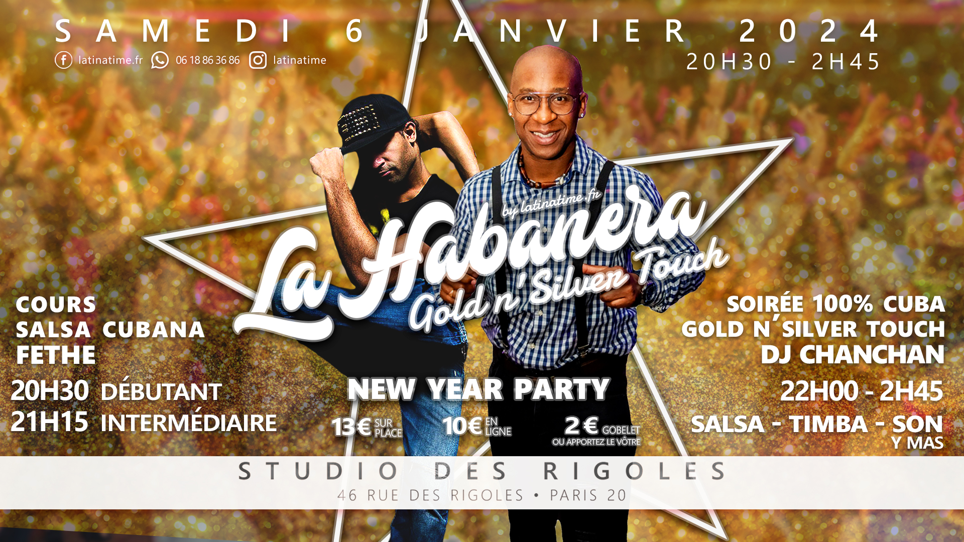 La Habanera - Gold n' Silver Touch - Fethe - Chanchan - 06 janvier 2024