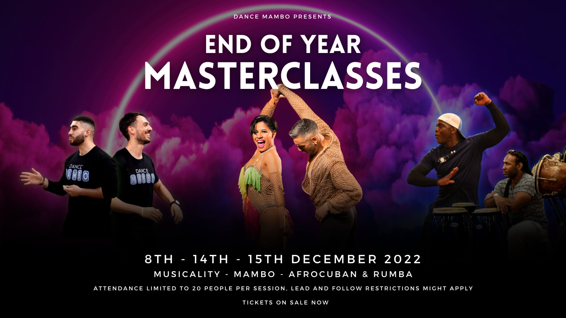 EOY Masterclasses - Salsa Mambo Afro Rumba