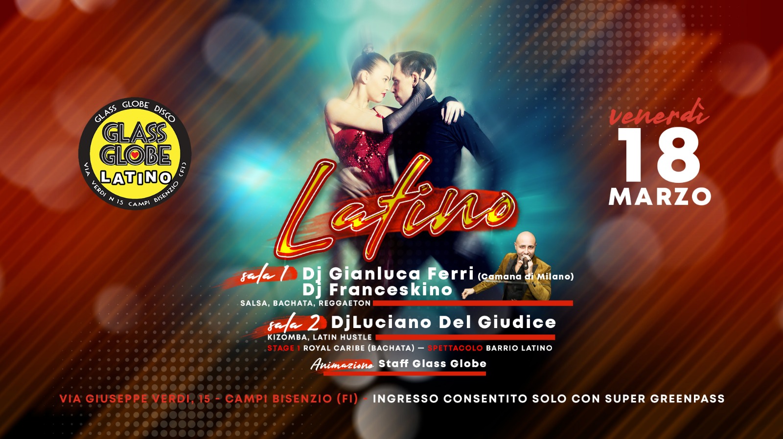il Venerdì è Glass Globe Latino