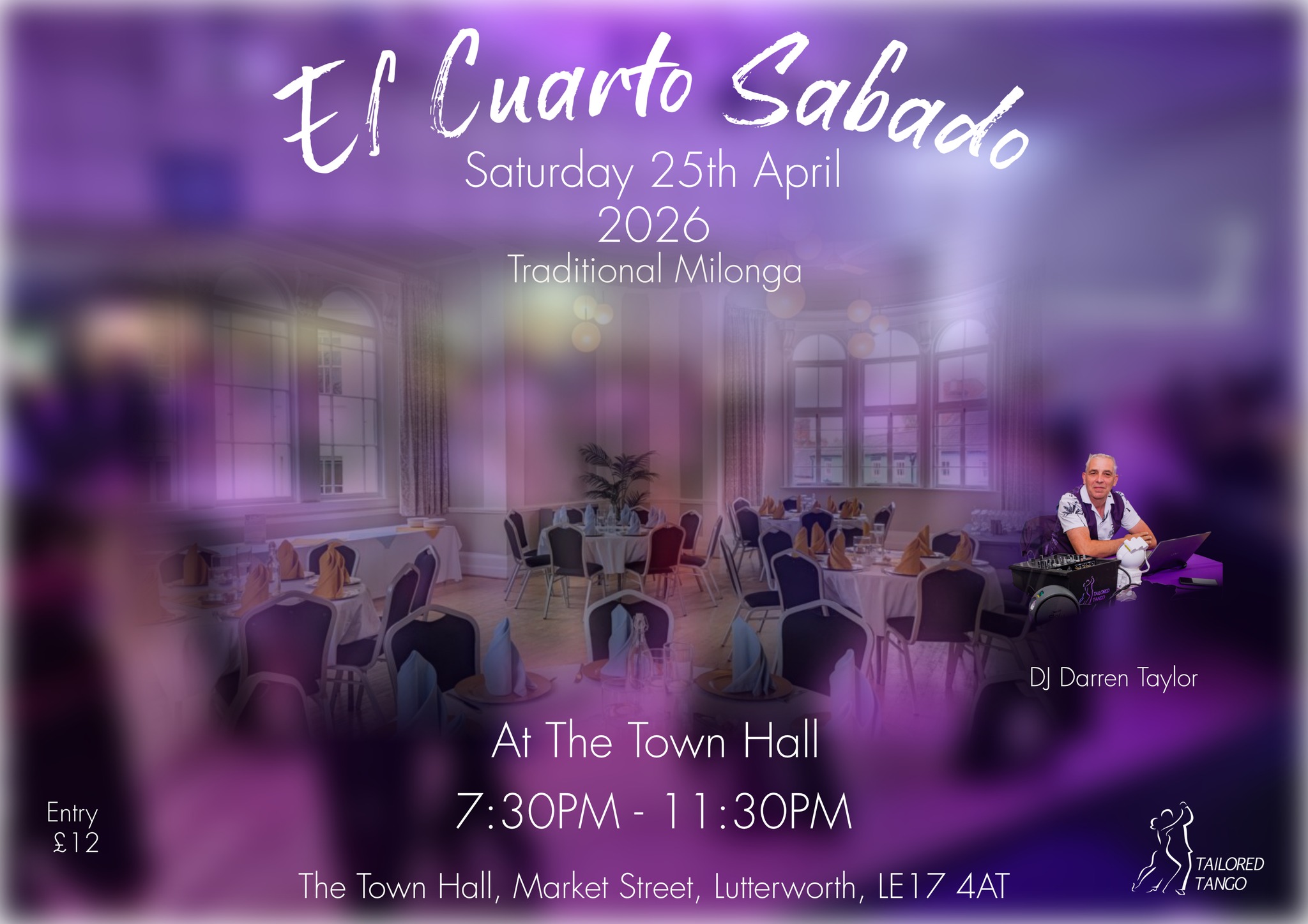 El Cuarto Sabado APRIL 2026 at the Town Hall