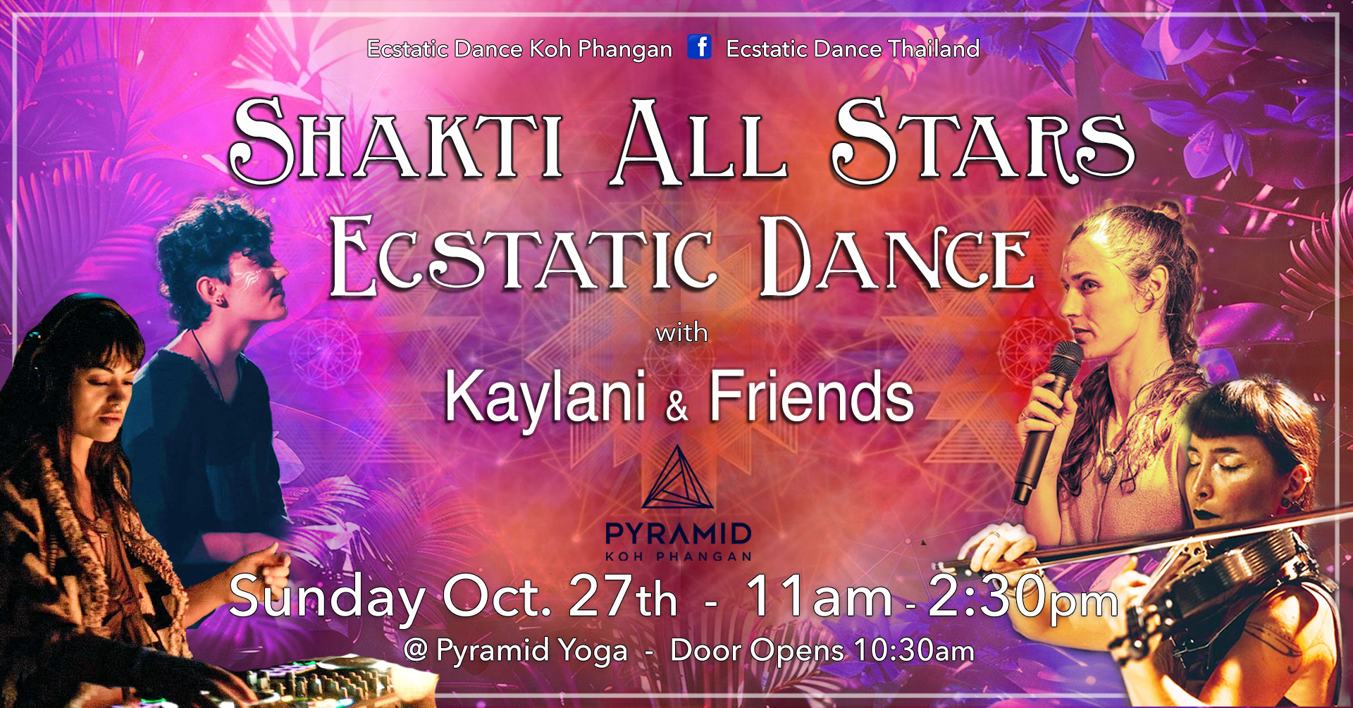 "Shakti All Stars" Ecstatic Dance w Kaylani & Friends