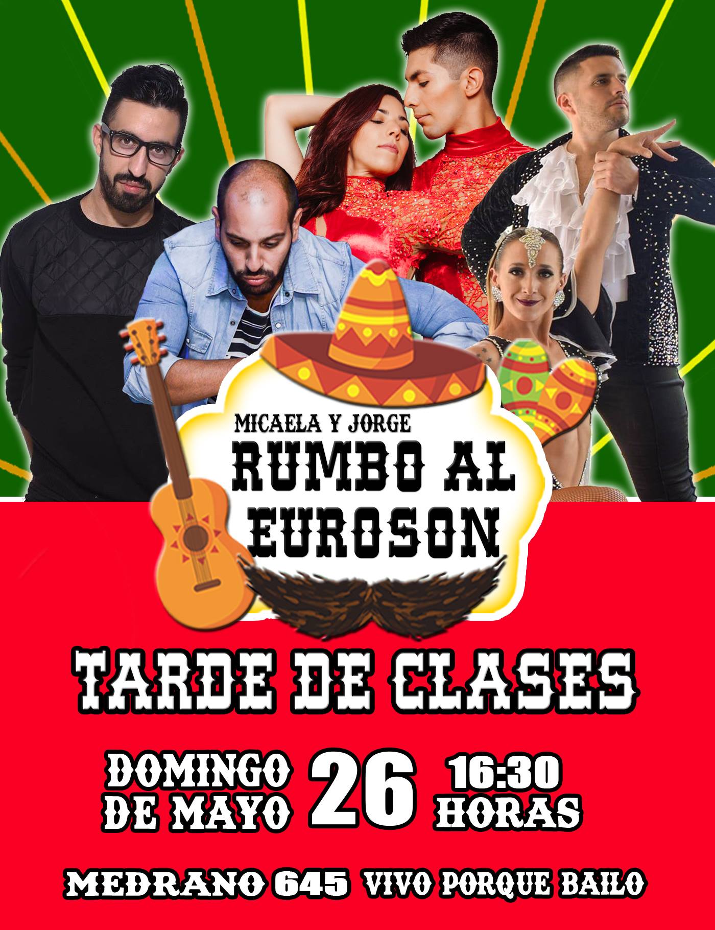 Mica y Jorge Rumbo Al Euroson