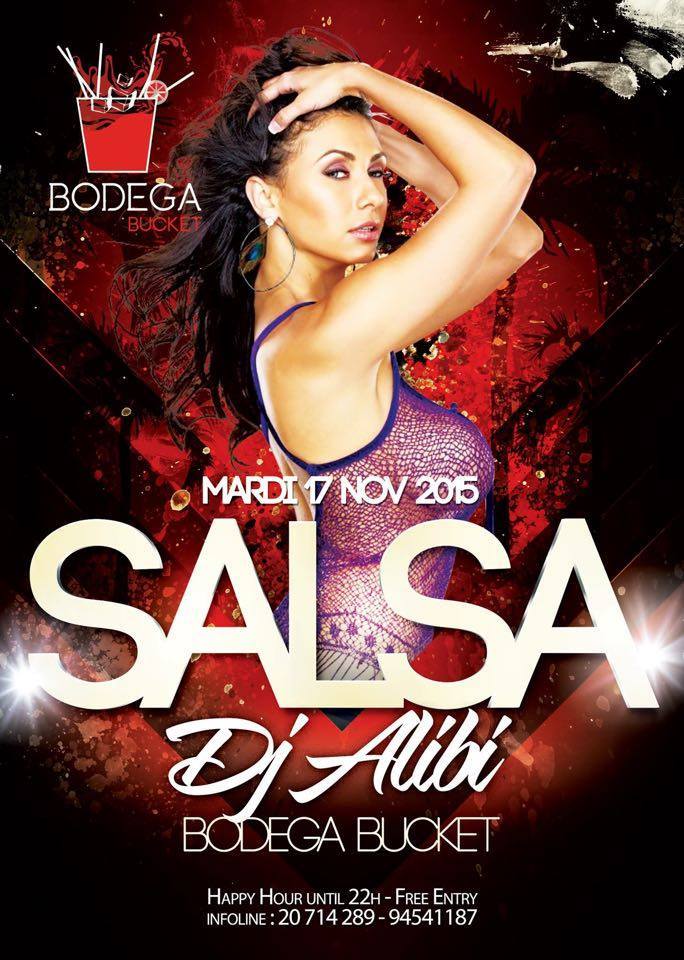 ZEBDA SANGRIA LATINO PARTY @ THE BODEGA BUCKET