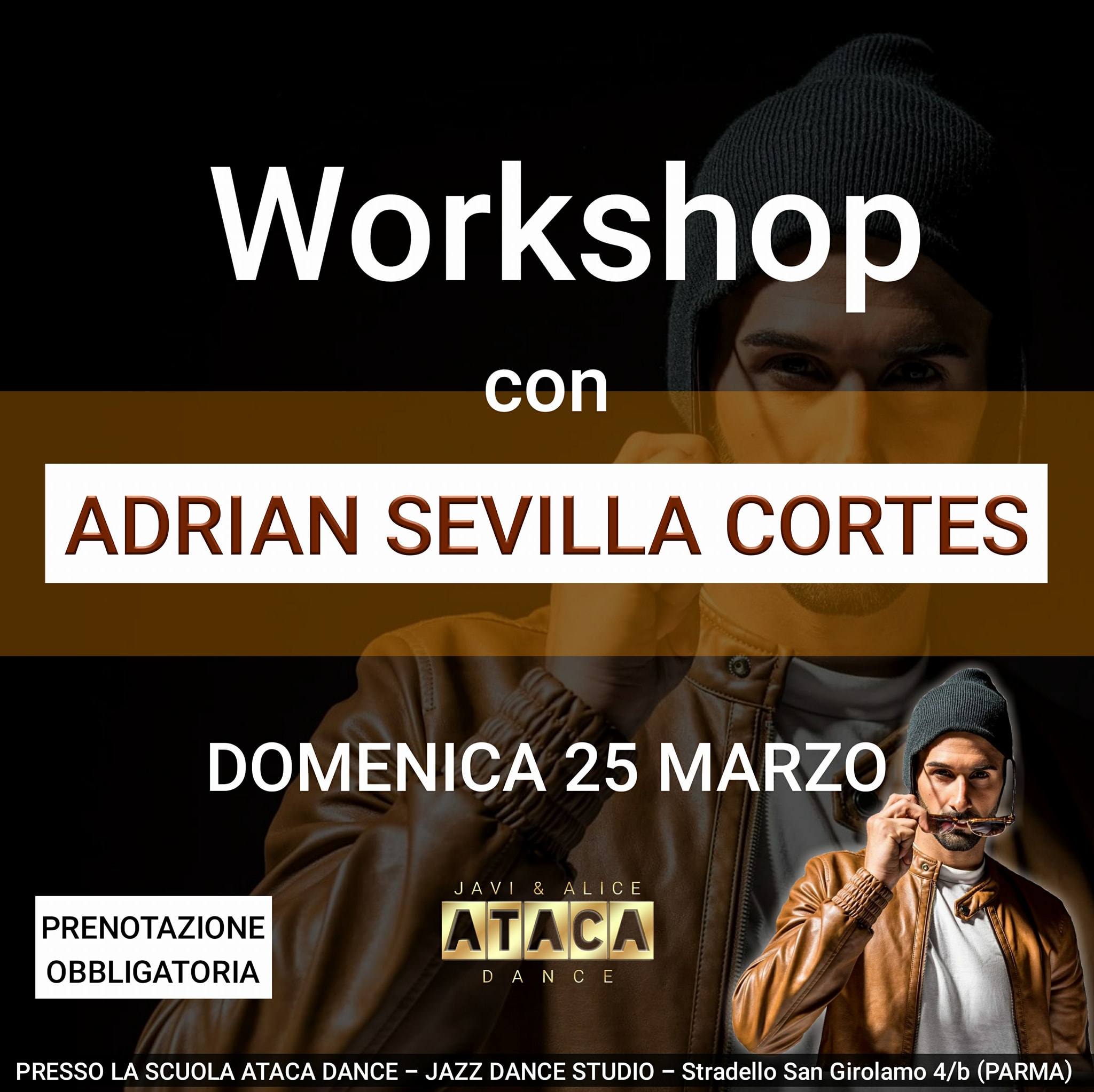 Domenica di studio con ADRIAN SEVILLA CORTES