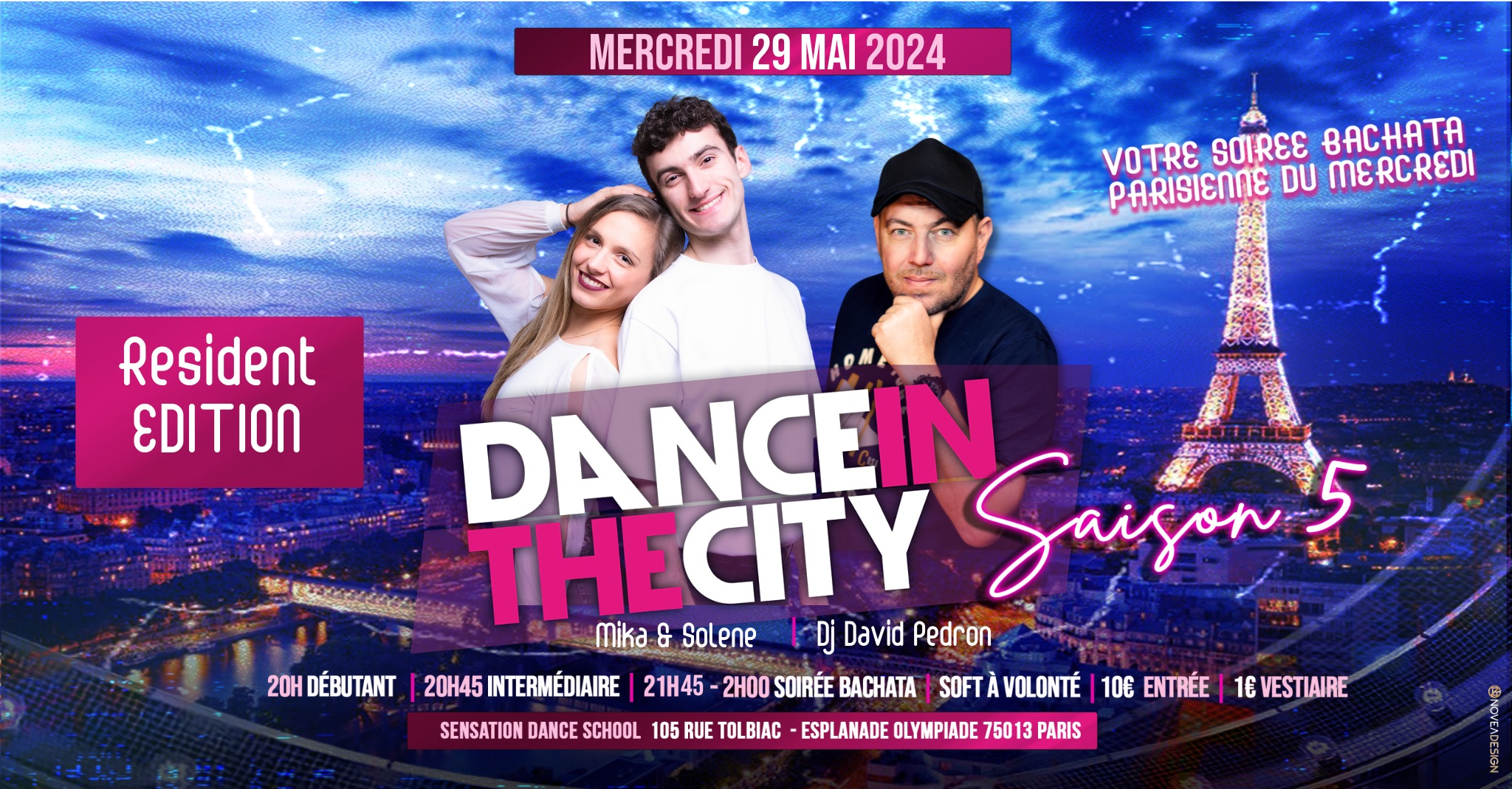 DITC - Votre soirée bachata parisienne du mercredi