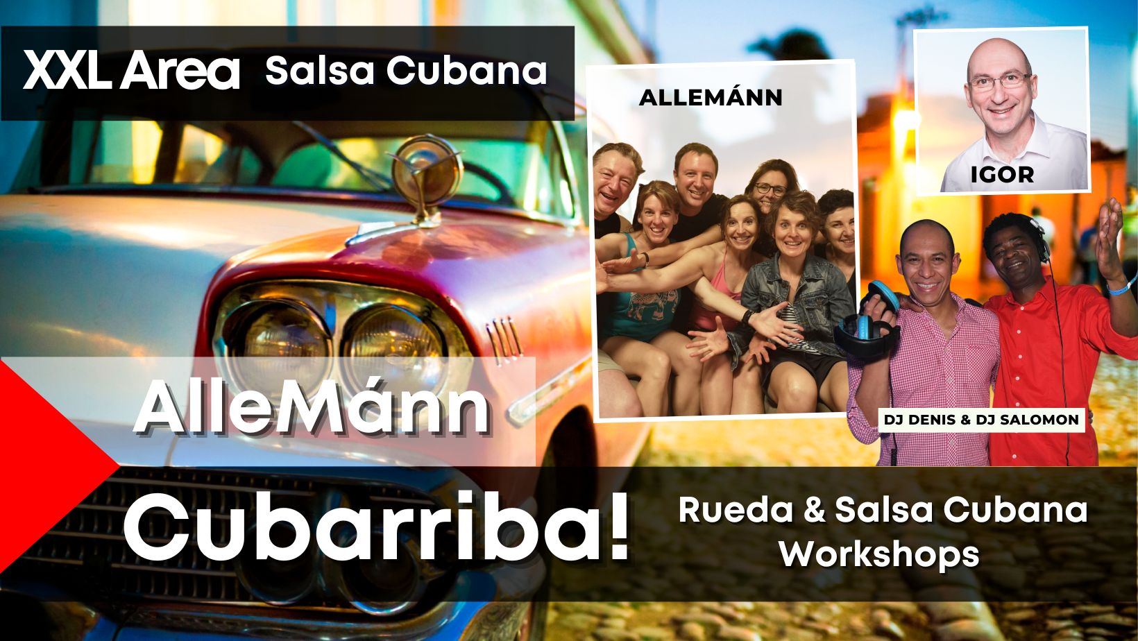 Cubarriba Rueda & Salsa Cubana Workhops Salsa Bachata Party