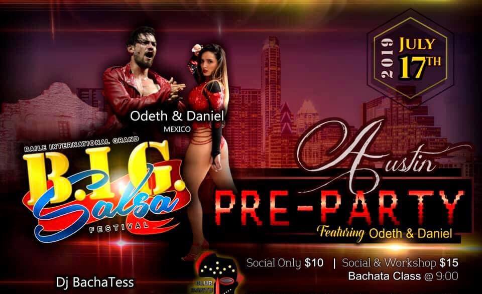 BIG Salsa Fest PRE PARTY Austin.