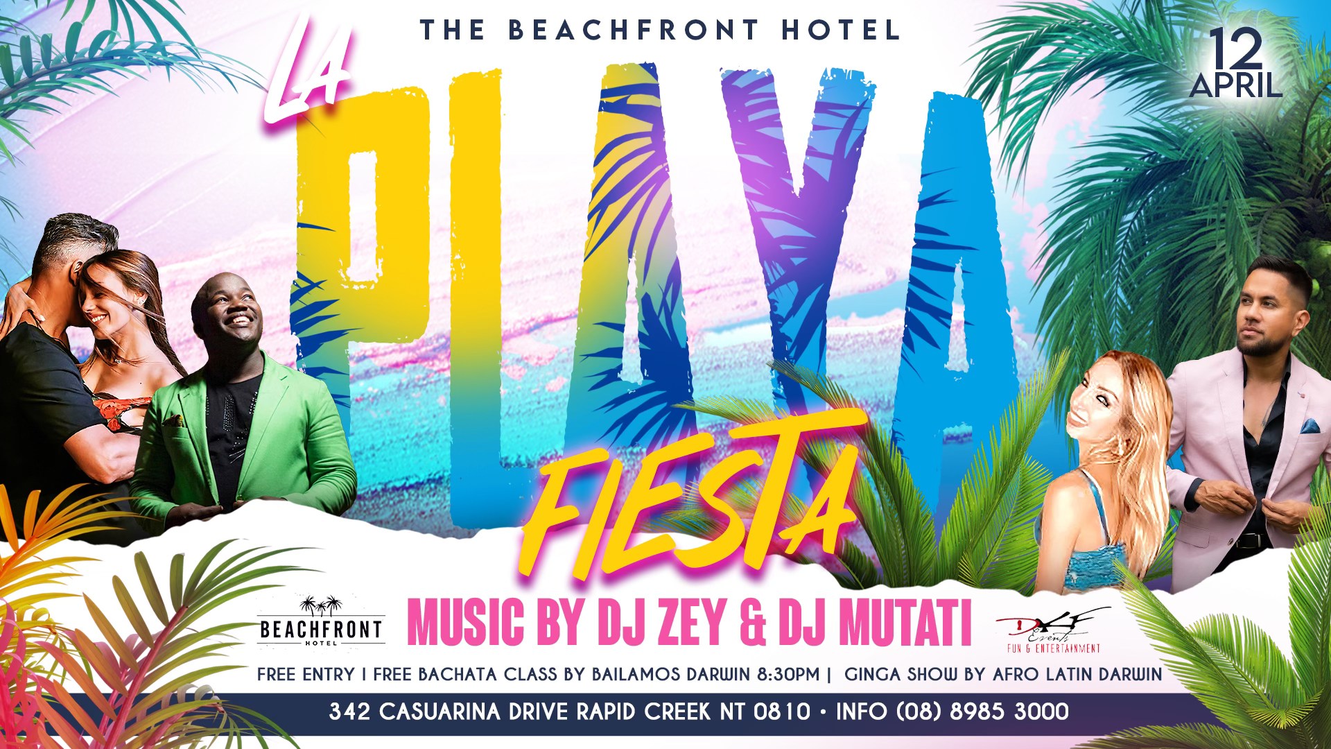 ๐ด La Playa Fiesta - The Beachfront Hotel ๐๏ธ