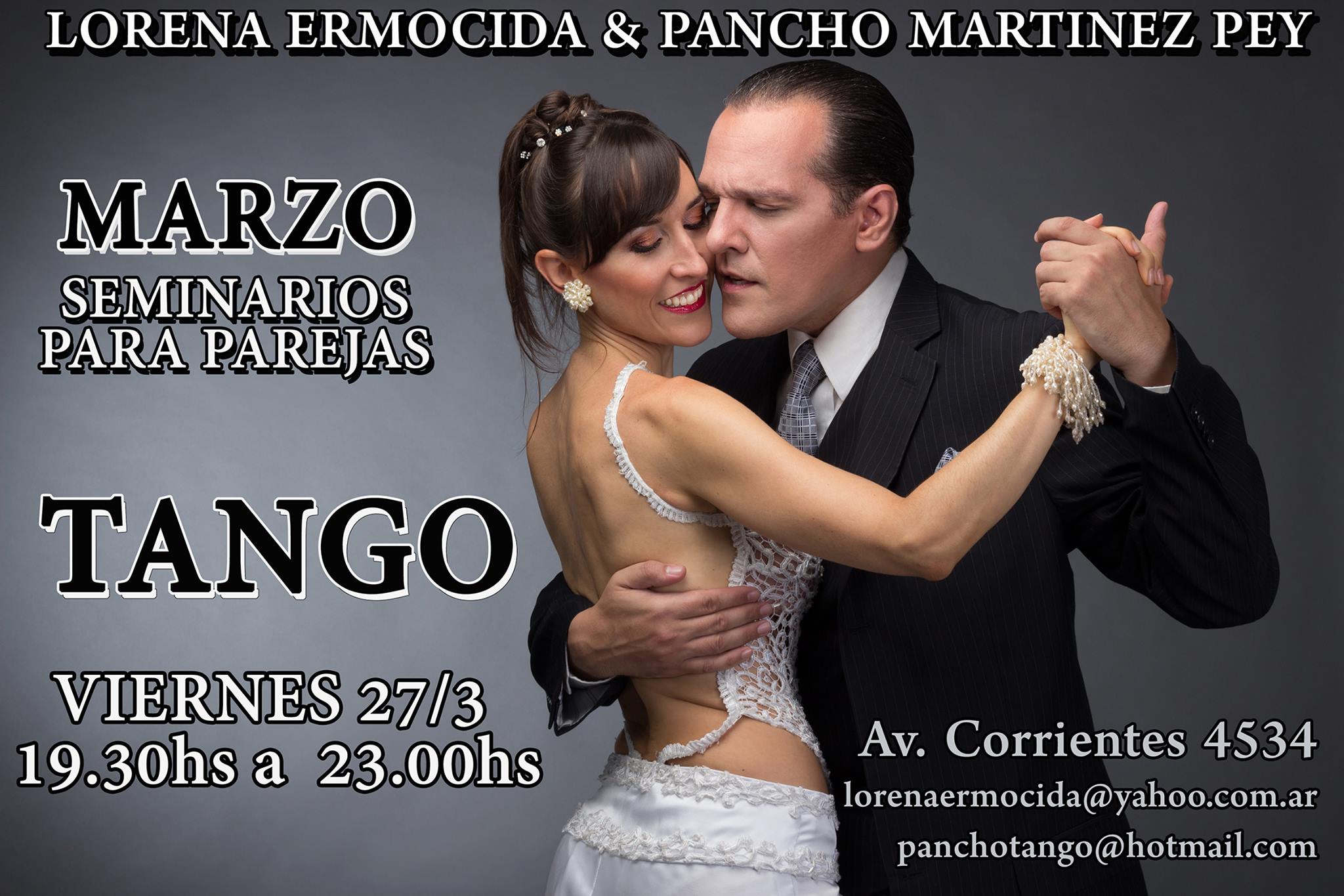 Lorena Ermocida & Pancho Martinez Pey - Seminario De TANGO Y VALS