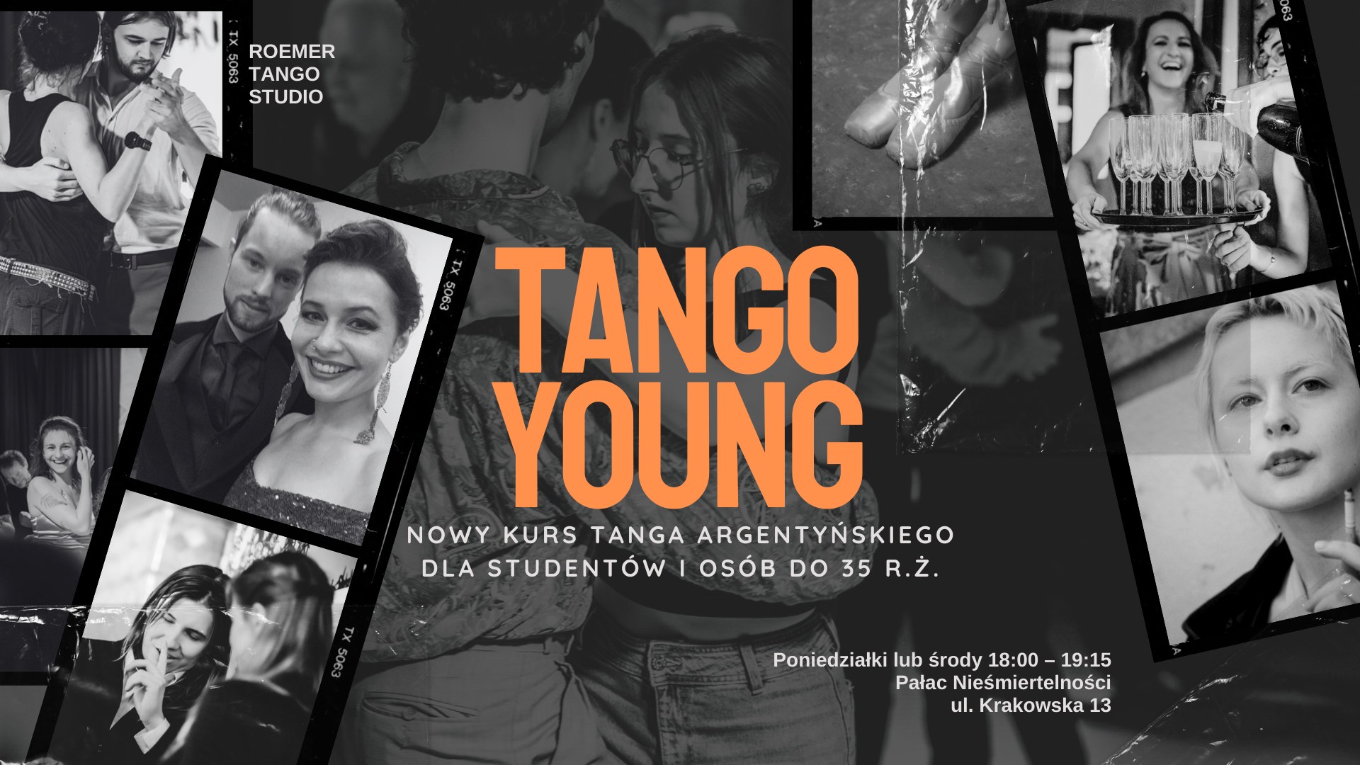 PROJEKT TANGO YOUNG Kraków nowy kurs tanga argentyńskiego dla studentów i osób do 35 r. ż.