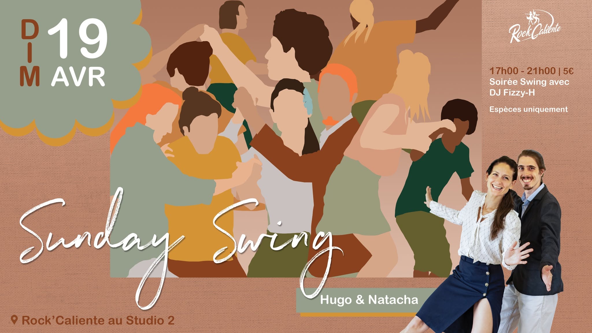 Sunday Swing Dimanche Lindy Hop au Studio 2