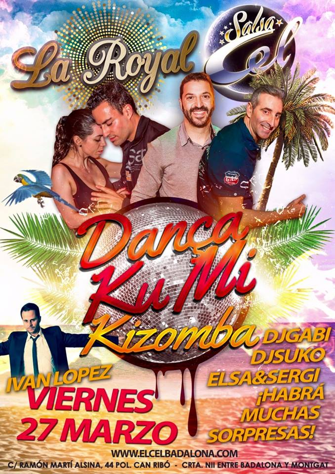 KIZOMBA Party "DANÇA KU MI" en EL CEL BADALONA