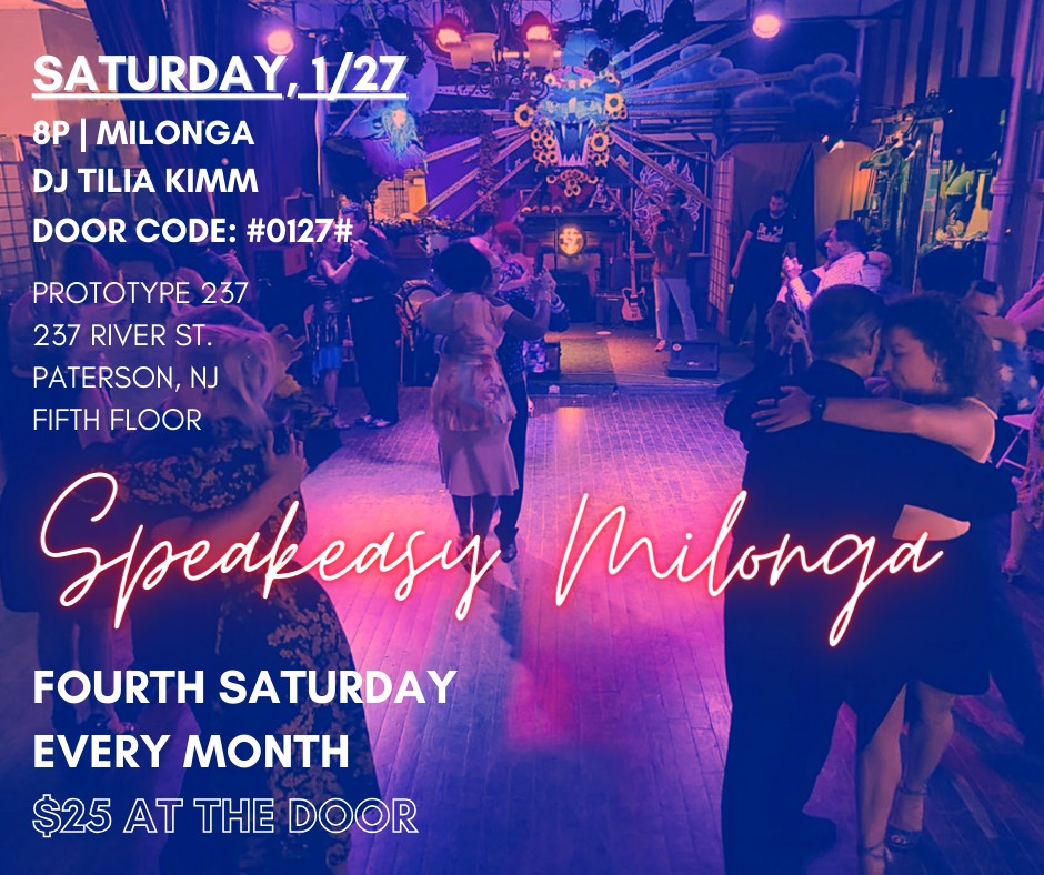 Speakeasy Milonga 2024!