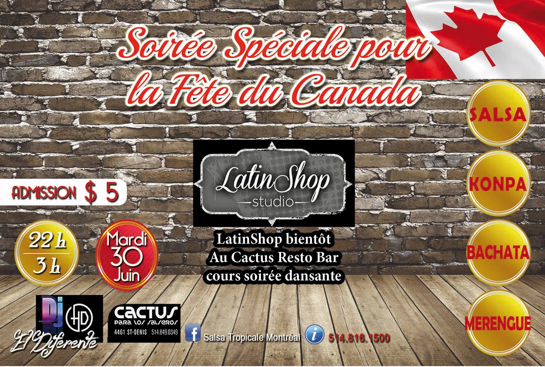 Soirée spéciale pour la Fête du Canada
