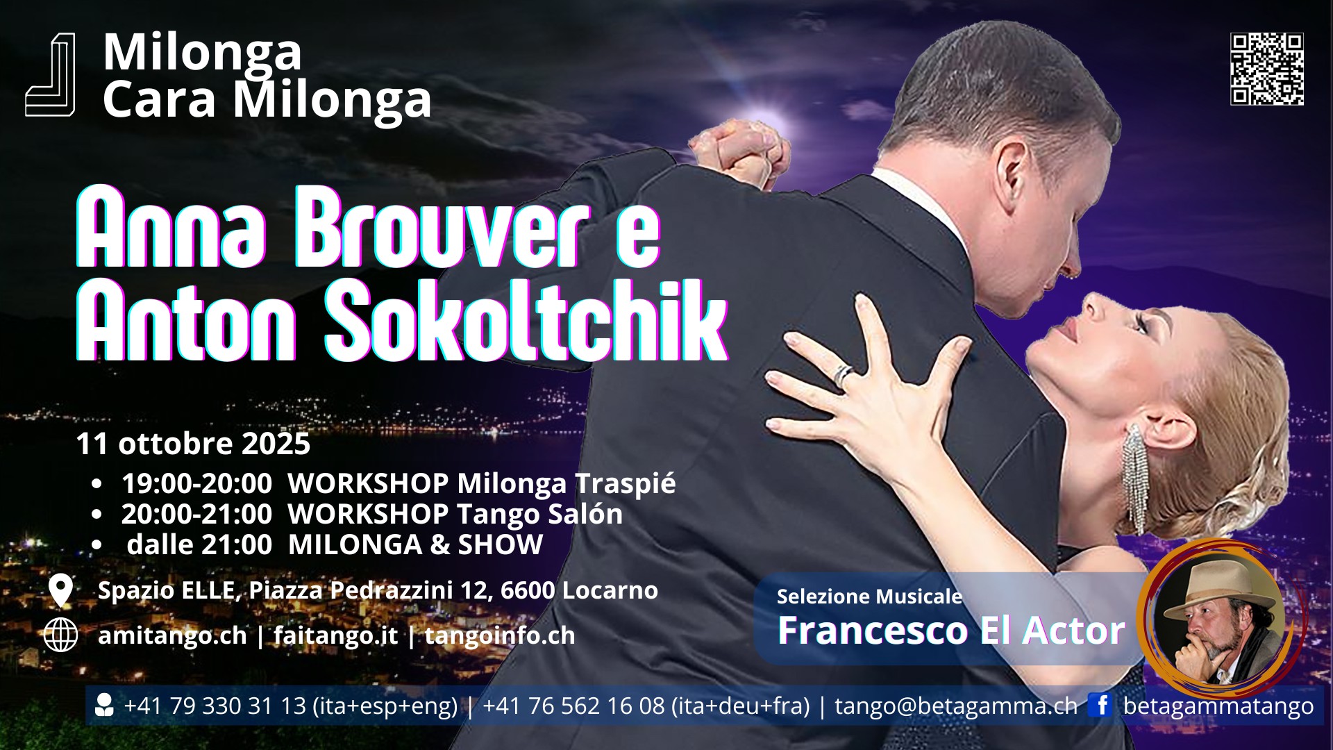 Milonga, Cara Milonga con Anna Brouver e Anton Sokoltchik