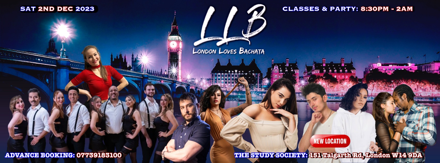 London Loves Bachata: at STUDY SOCIETY
