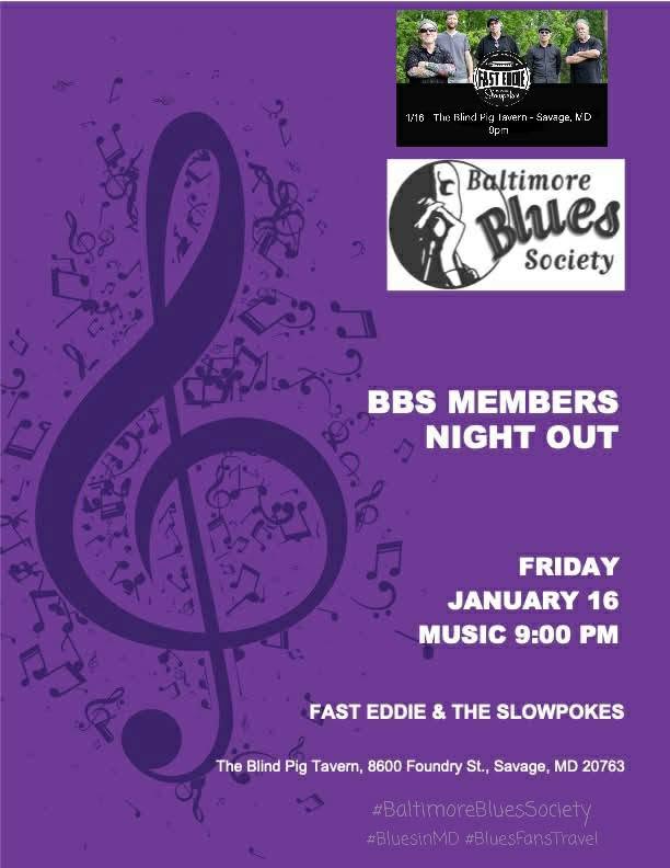 Fast Eddie & The Slowpokes @ BBS Members Nite Out