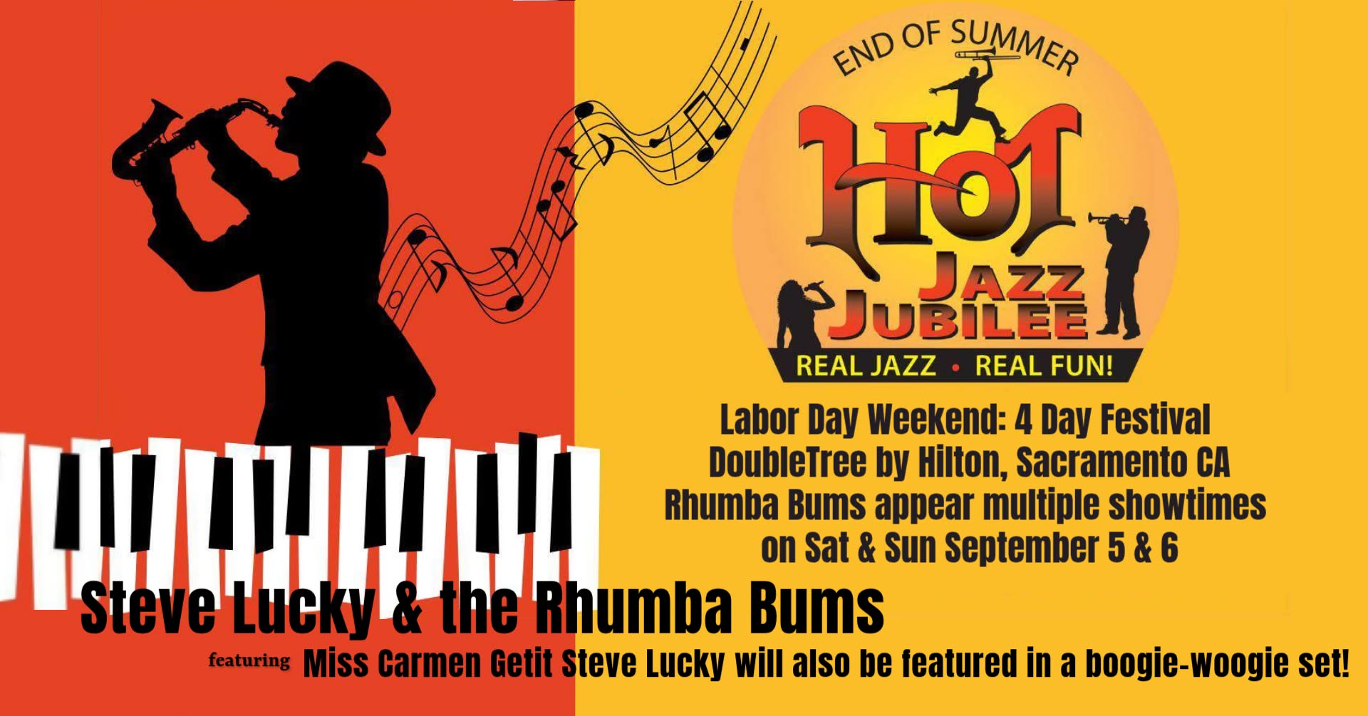 Steve Lucky & the Rhumba Bums @ Hot Jazz Jubilee Sacramento
