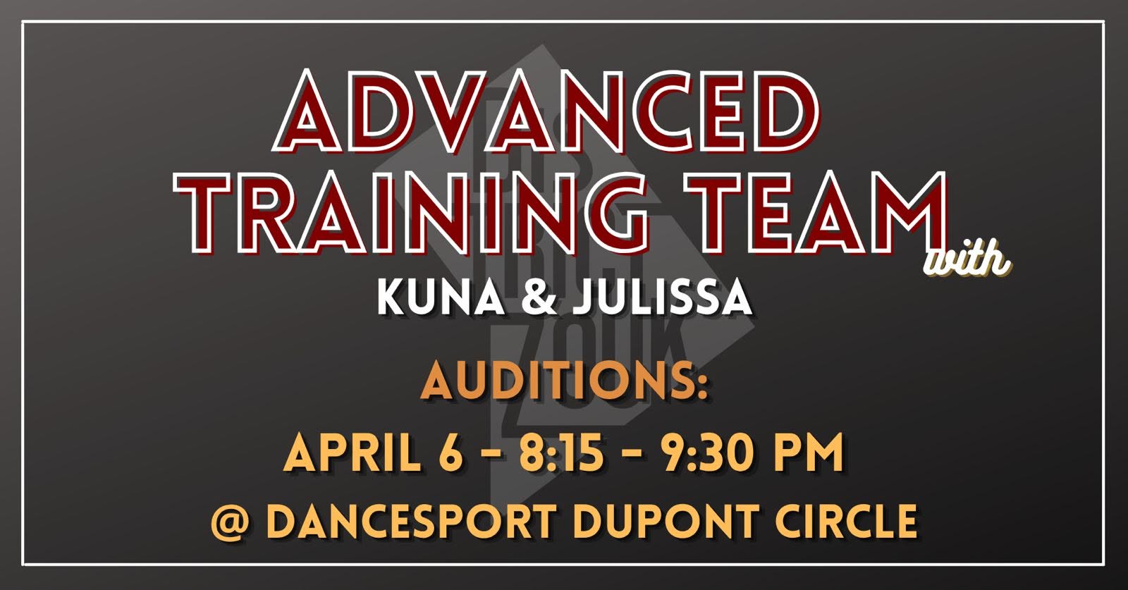 Advanced Training Team Auditions