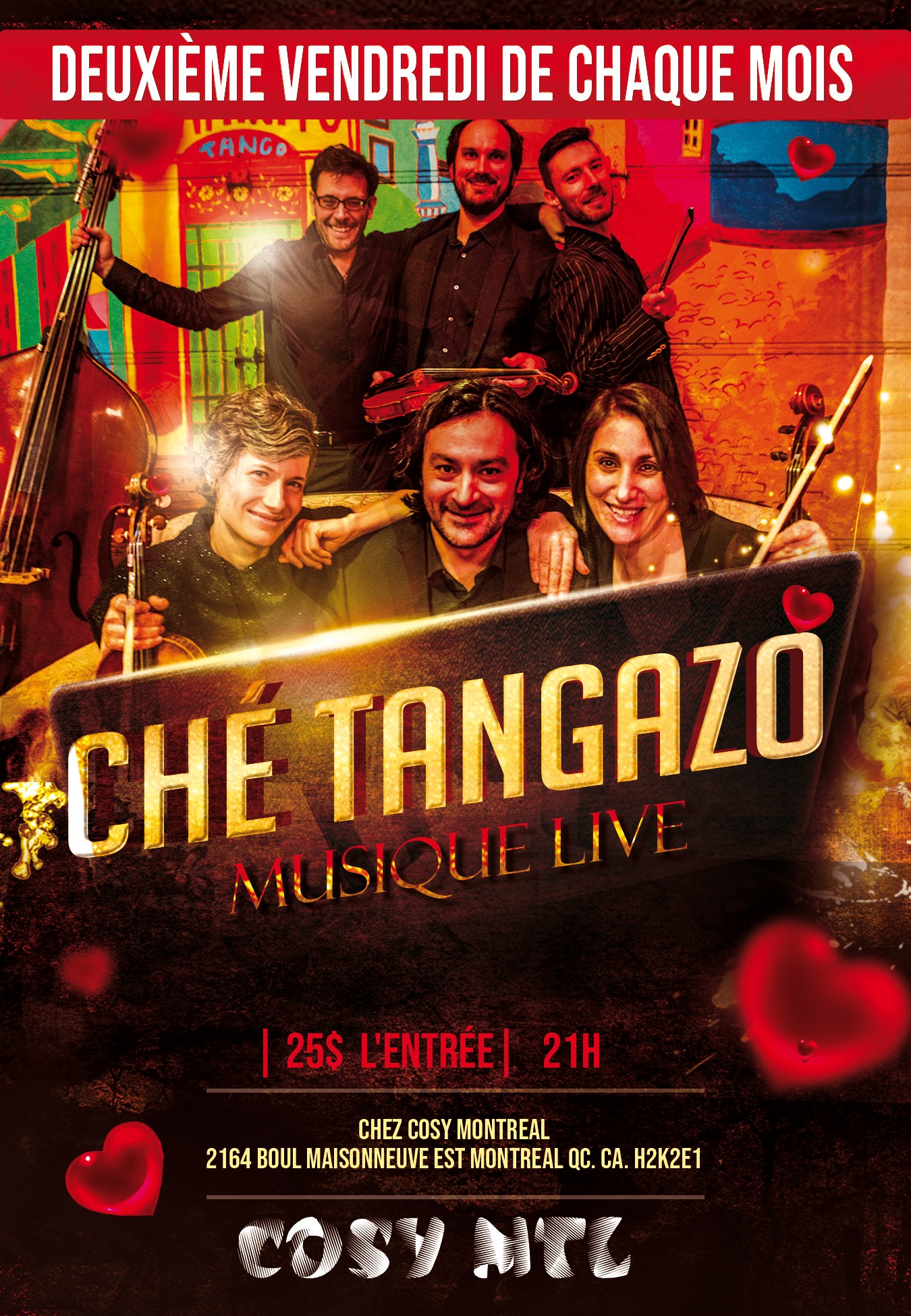 Ché Tangazo présente la SRA Milonga