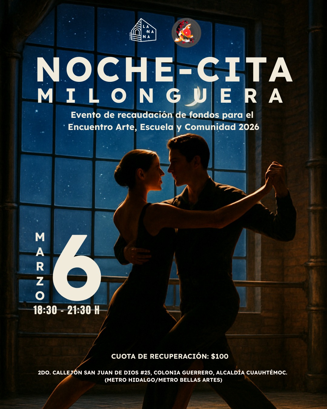 💃🏽✨ Noche-cita milonguera en La Nana✨🕺🏽
