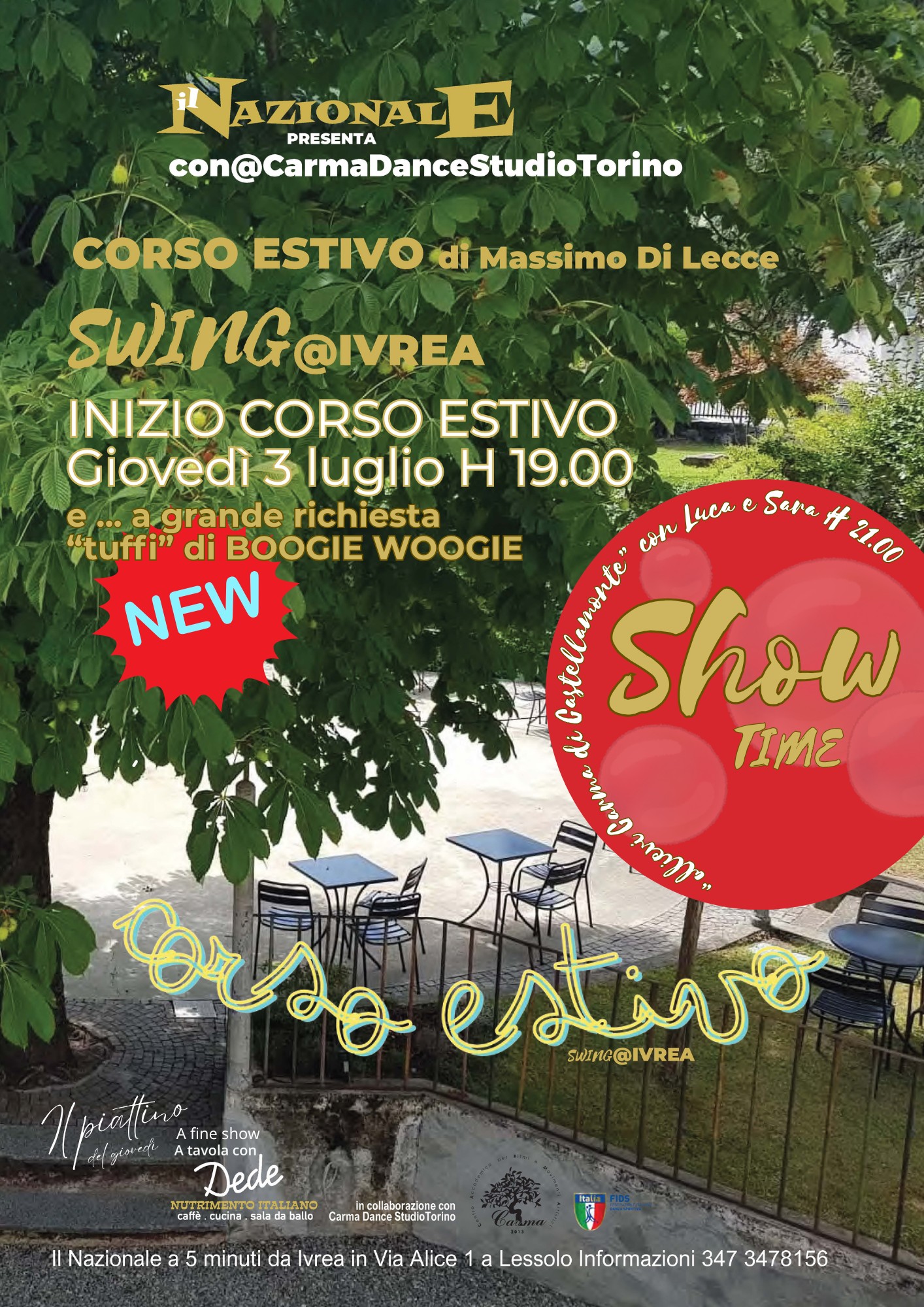Corso Estivo 2025 Swing@Ivrea