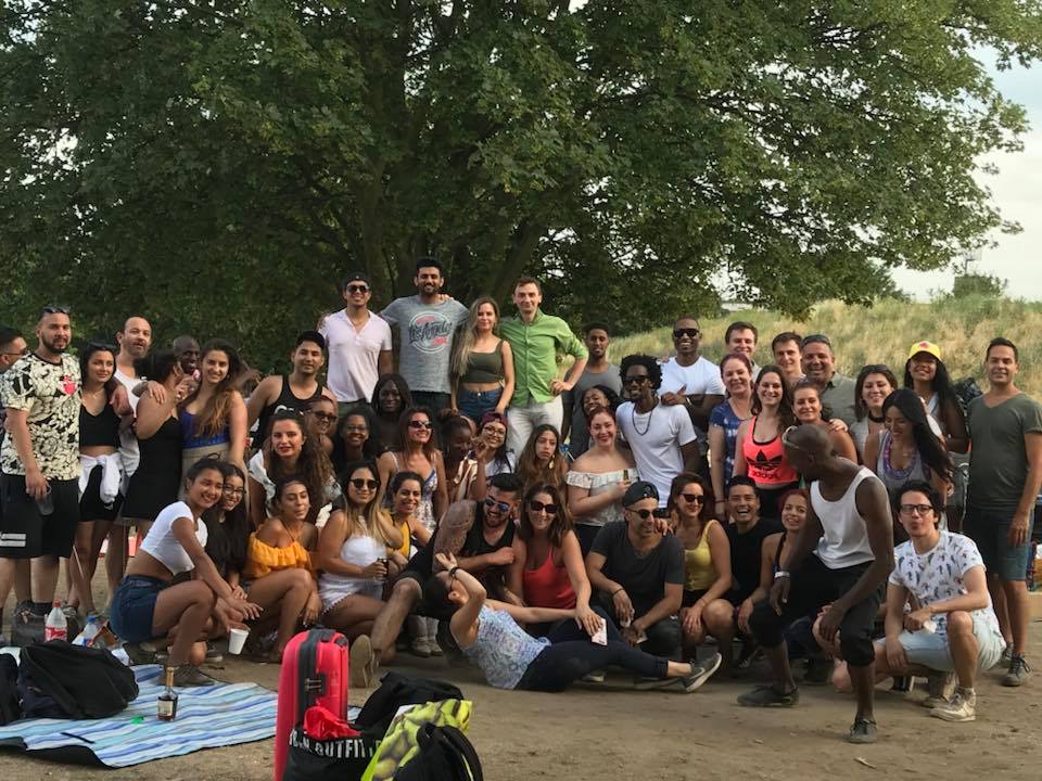 BBQ And Salsa In Burgess Park