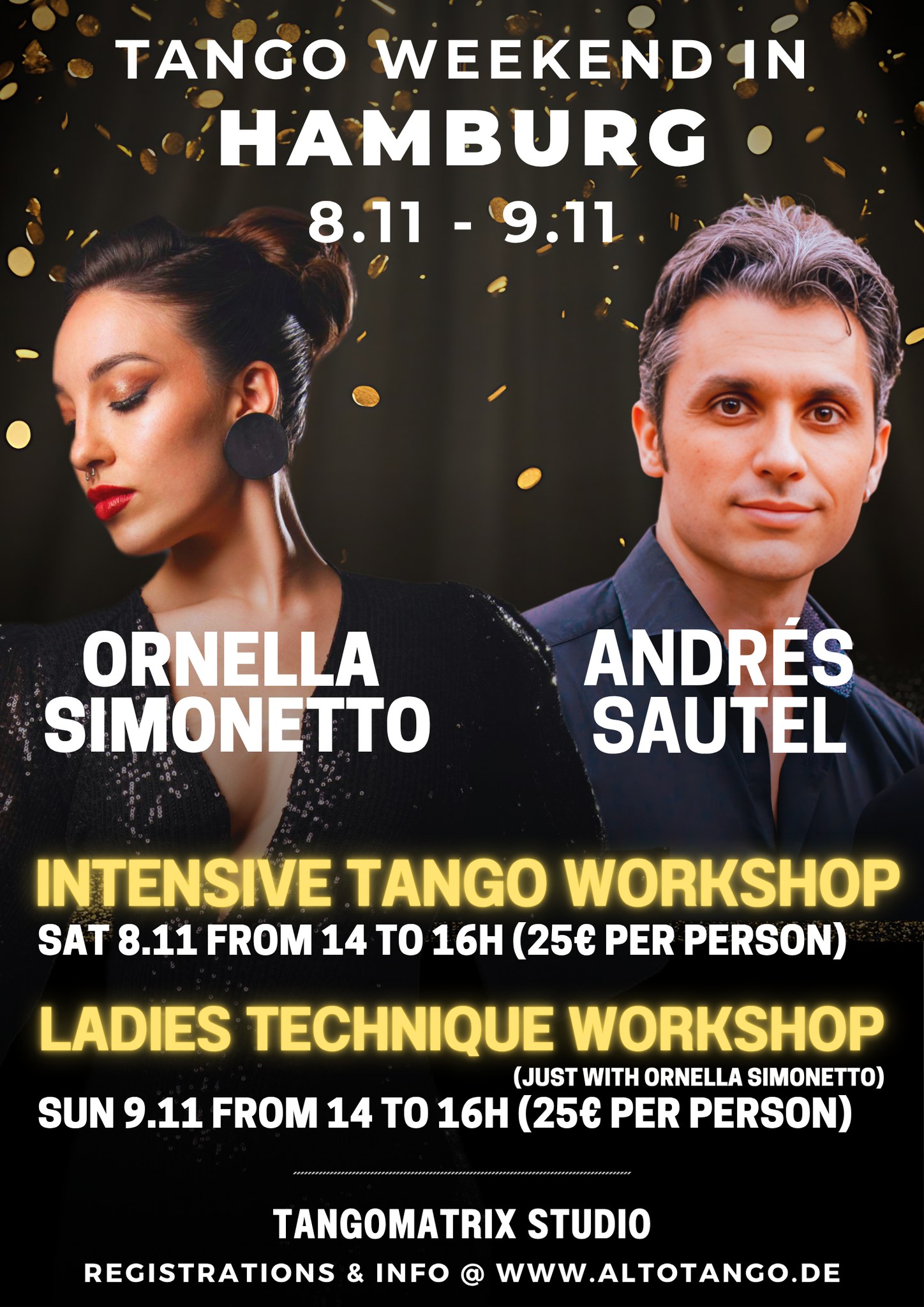 Tango Weekend in Hamburg with Andres Sautel & Ornella Simonetto