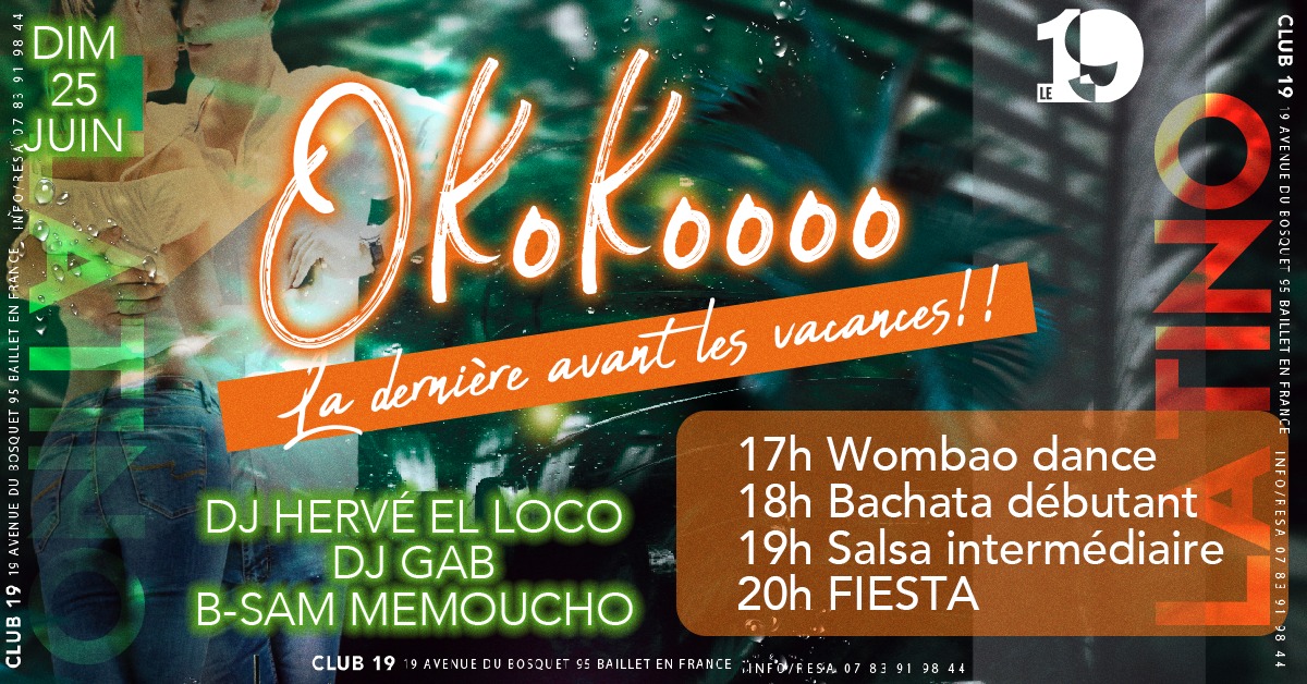 La mensuelle LATINO la dernière avant les vacances!