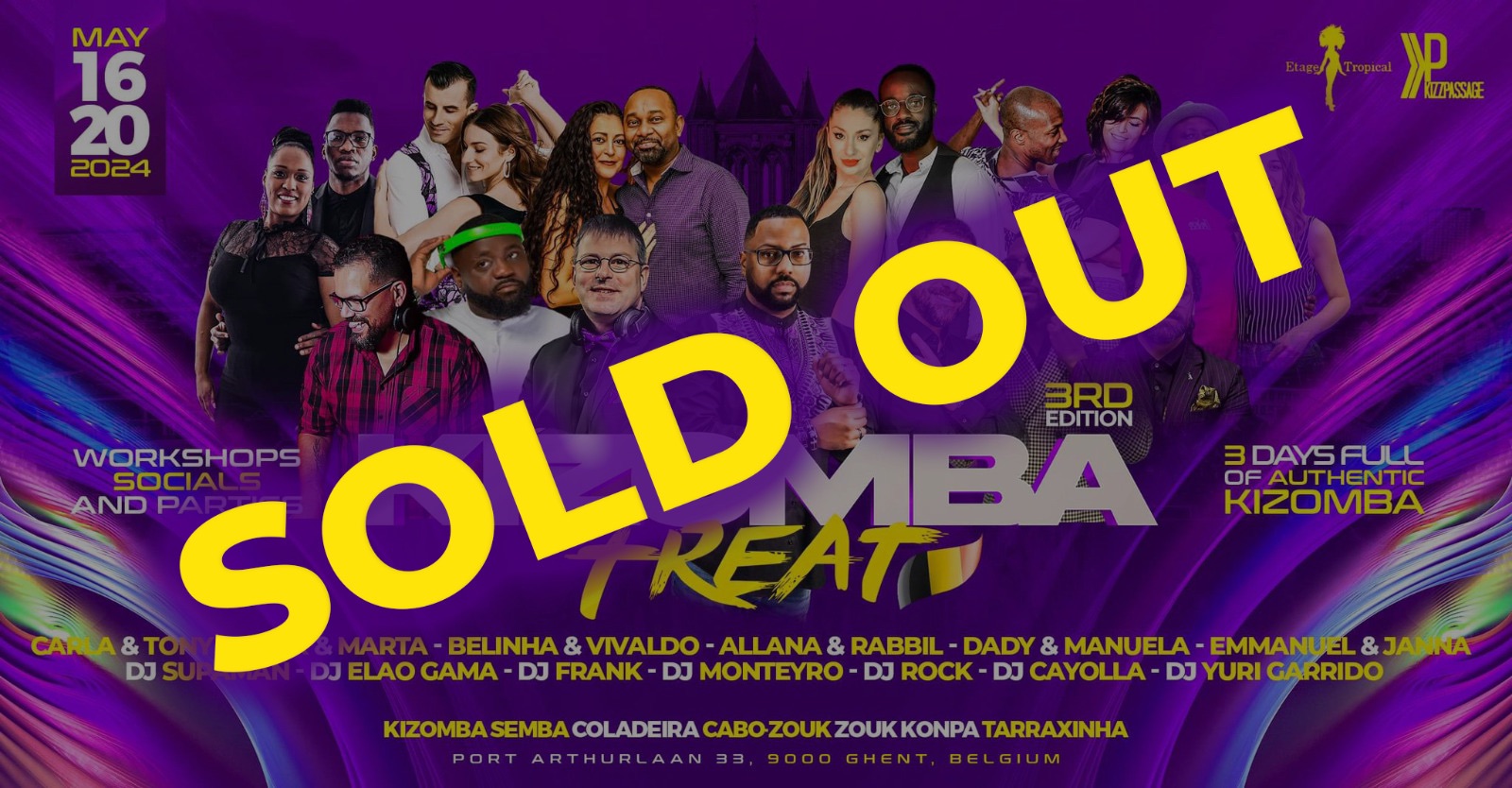 Kizomba Treat Festival 3rd Edition Sold Out!!