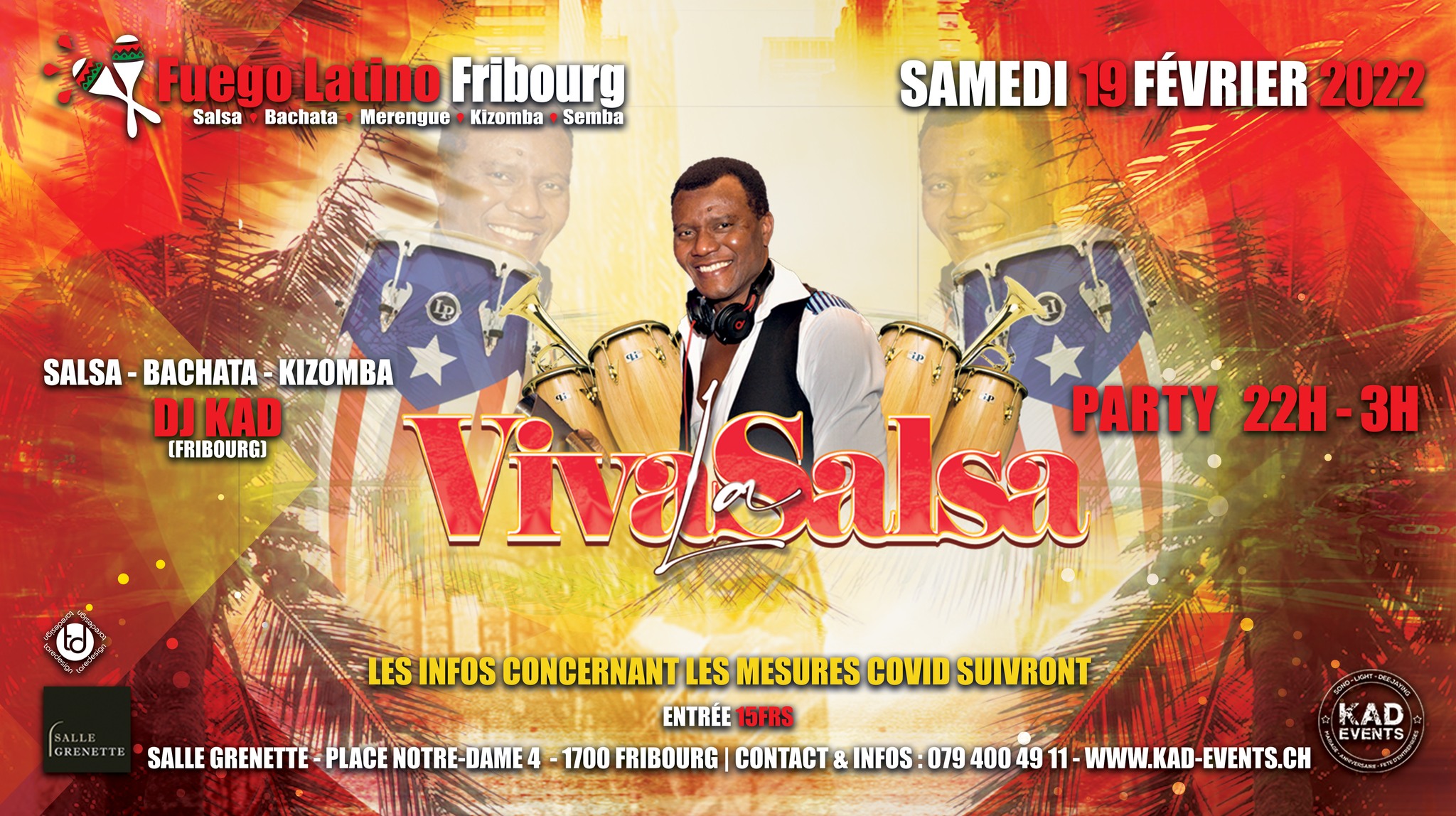 ☆☆Fuego Latino "VIVA LA SALSA" 19.02.2022☆☆