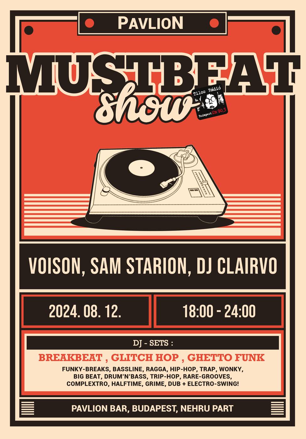 MustBeat show @ PaviloN