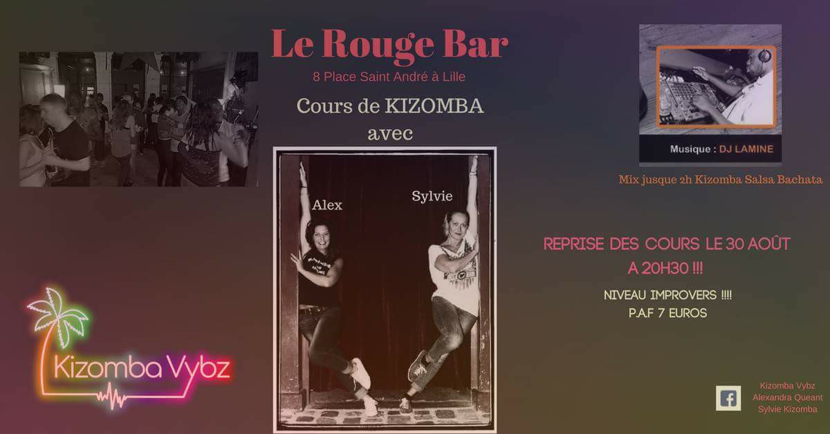 Cours de Kizomba Débutant & Improvers Evolutif By Kizomba Vybz