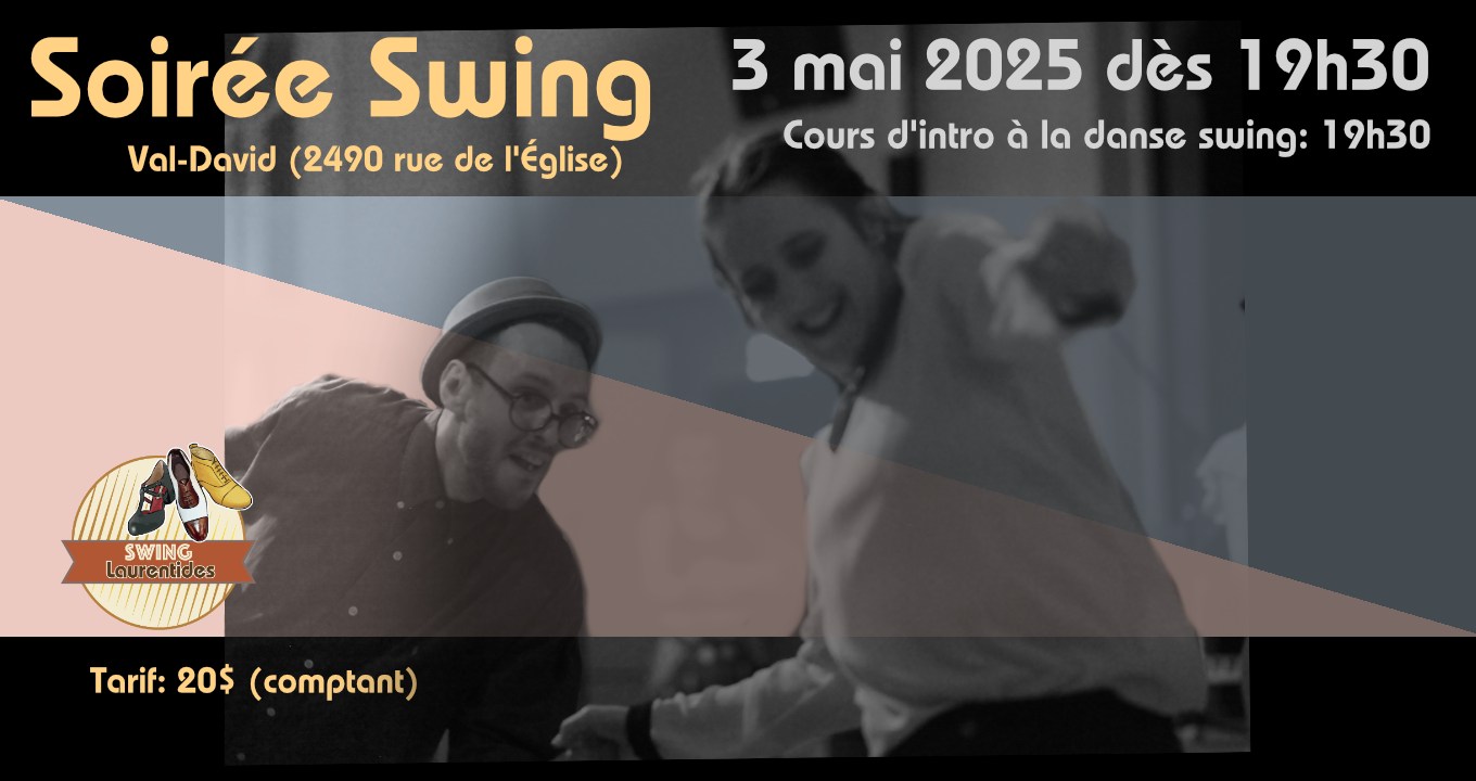 Soirée swing + pour la cause CASO