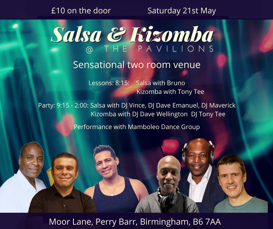 Salsa and Kizomba at the Pavilions
