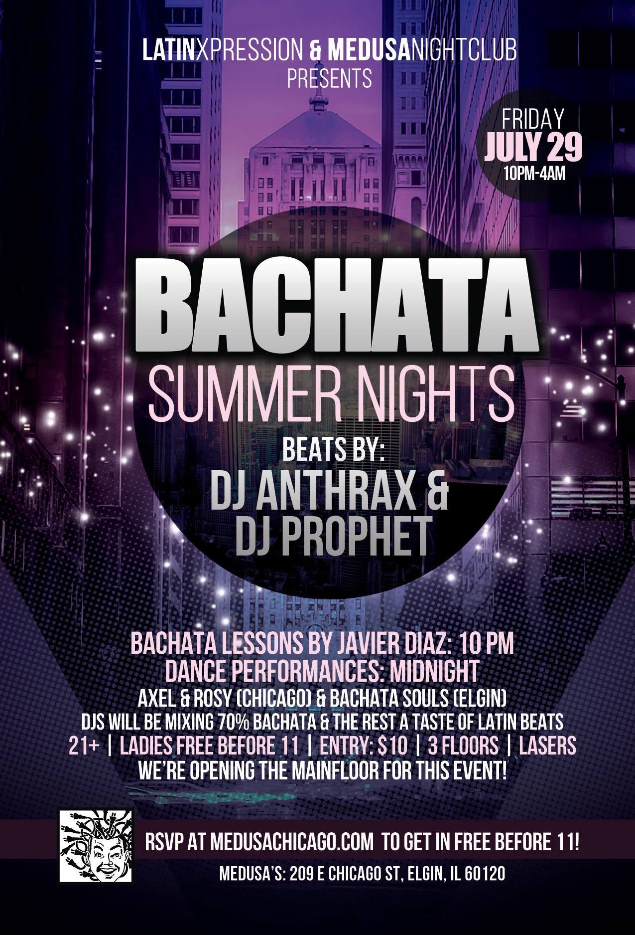 Bachata Hot Summer Night (Friday 29th)