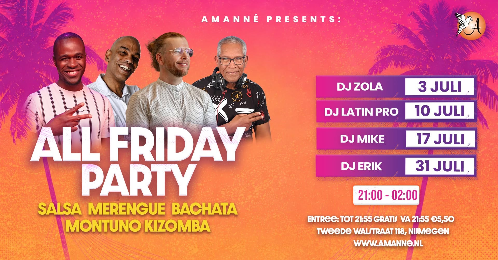 All Friday's Party Met DJ Zola