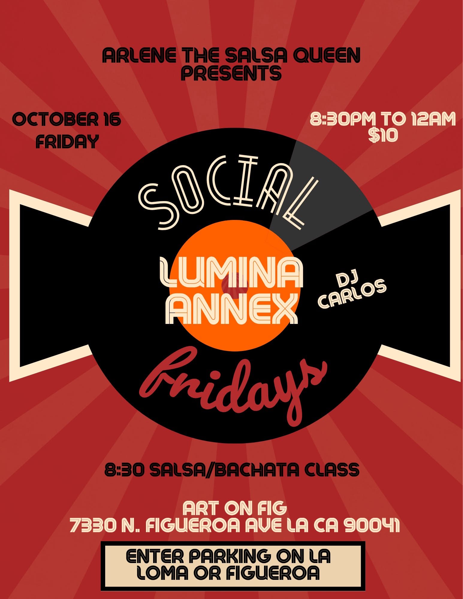 Social Fridays at Lumina Annex located in ART ON FIG