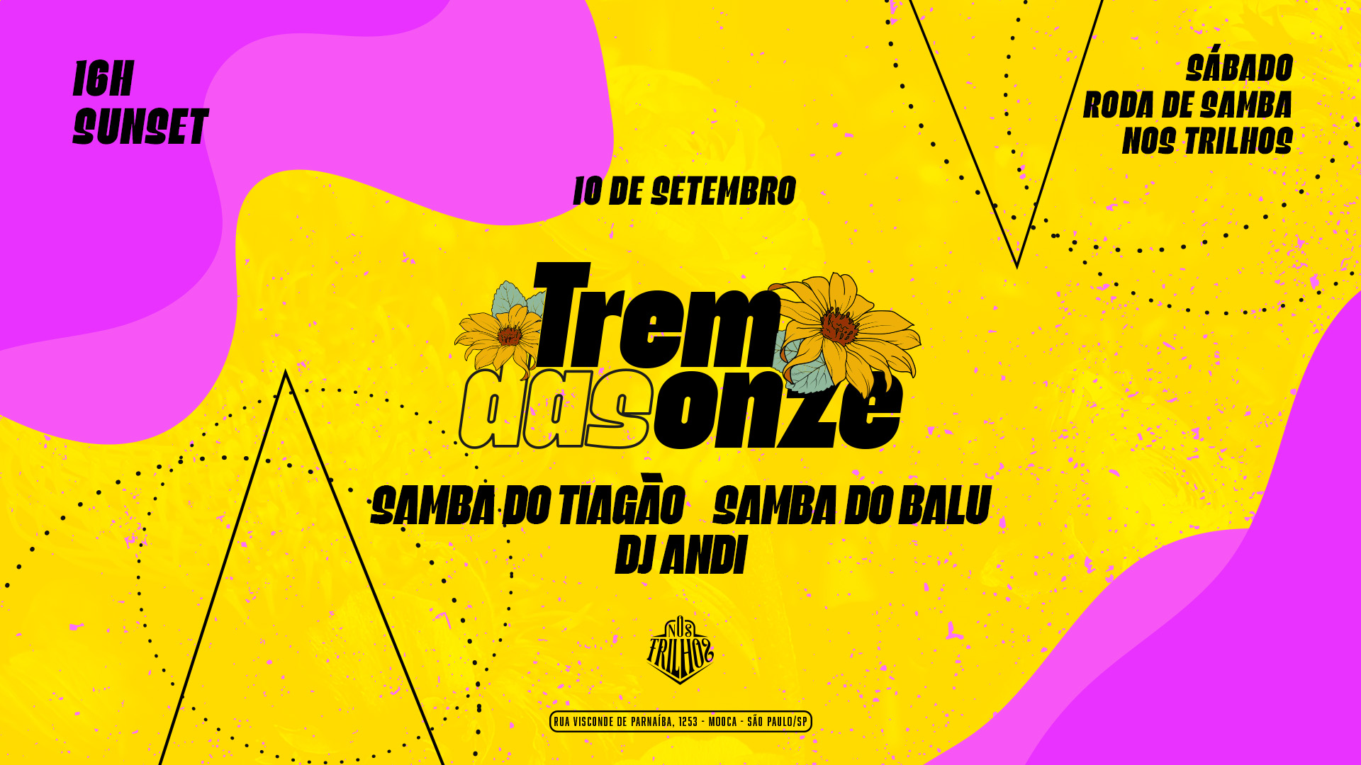 Roda de Samba Nos Trilhos - Trem das Onze 10 09