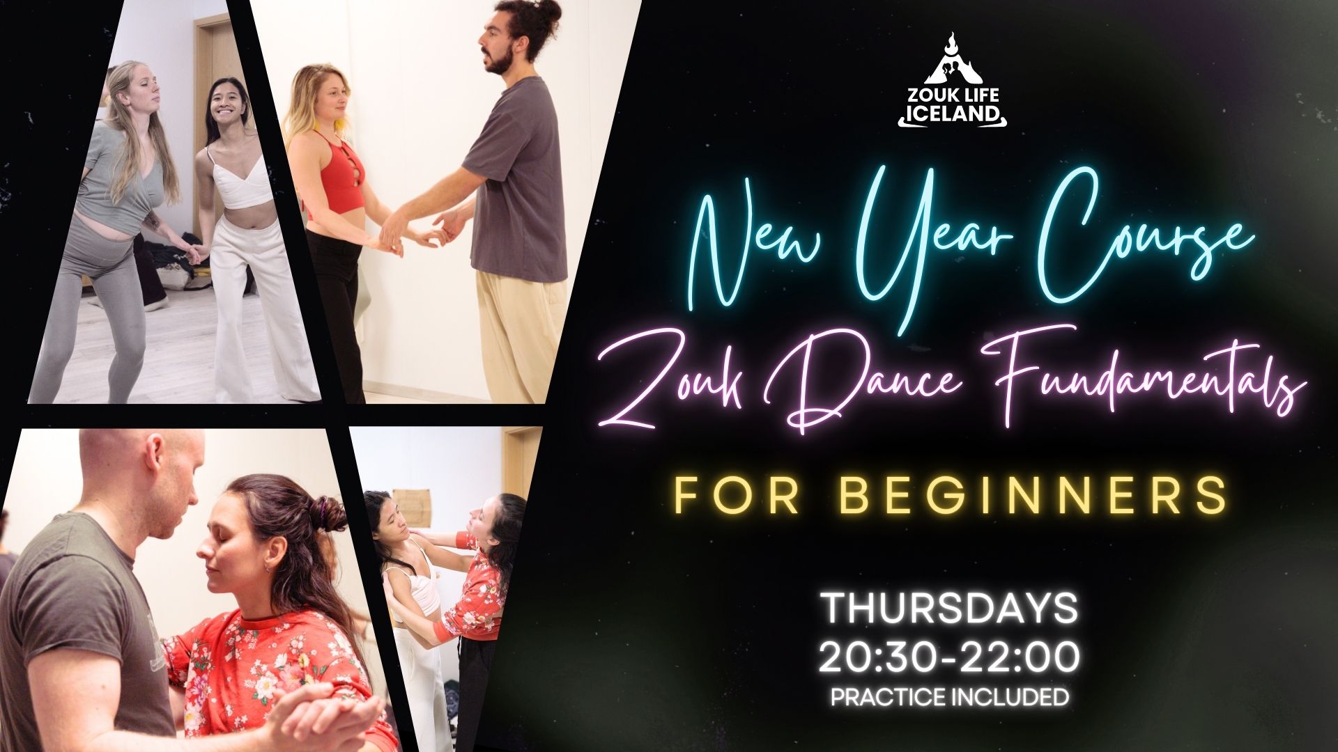 New Year Dance Course - Zouk Fundamentals
