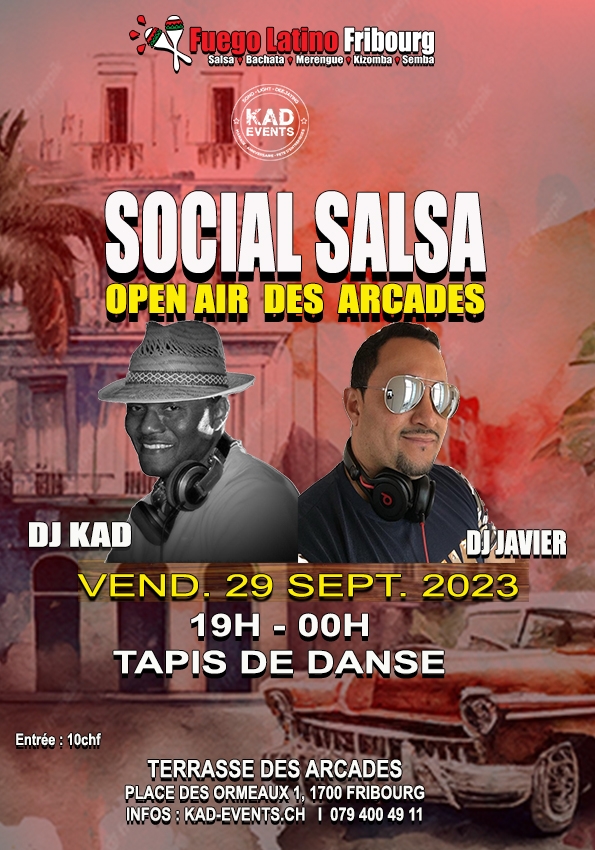 ★Social Salsa II OPEN AIR II Arcades de Fribourg★
