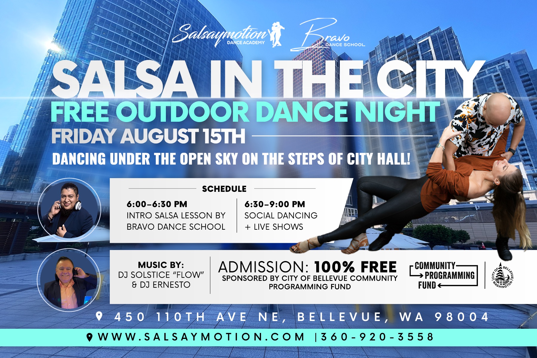 SALSA IN THE CITY ποΈ FREE OUTDOOR DANCE NIGHT