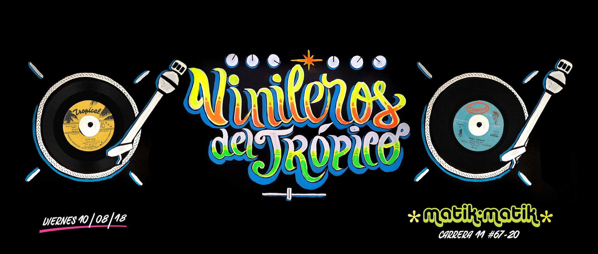 Vinileros del Trópico en matik